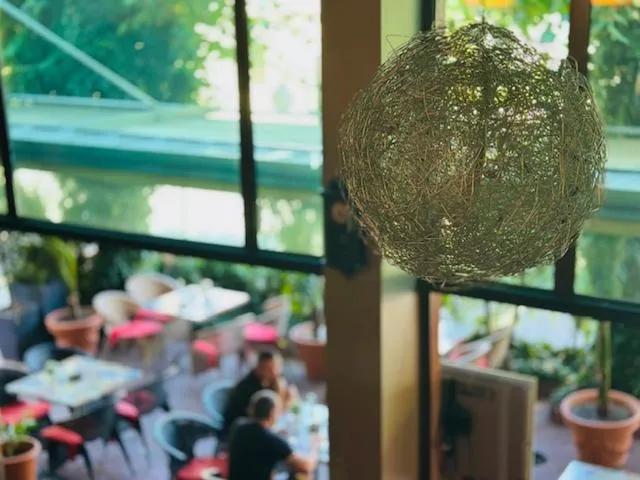 Patio in Hotel Berito