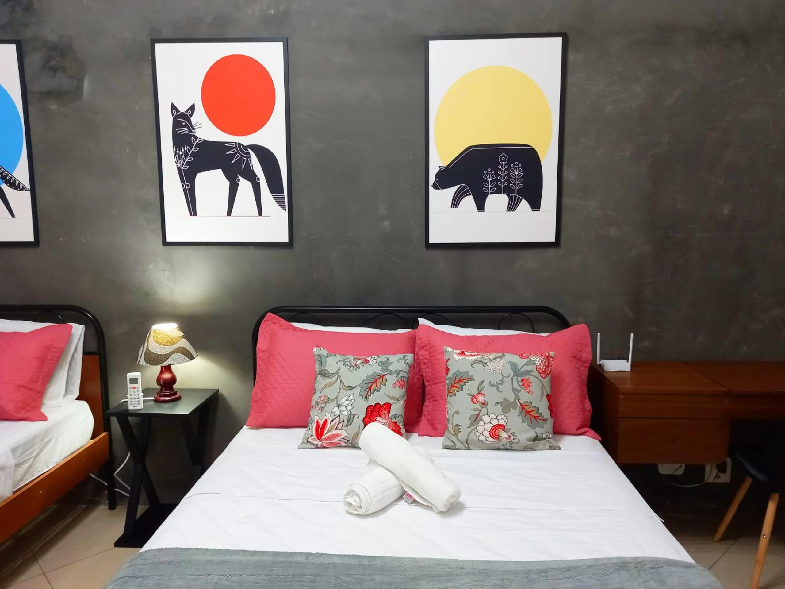 Bed in Studio na Praia de Copacabana, maquina de lavar