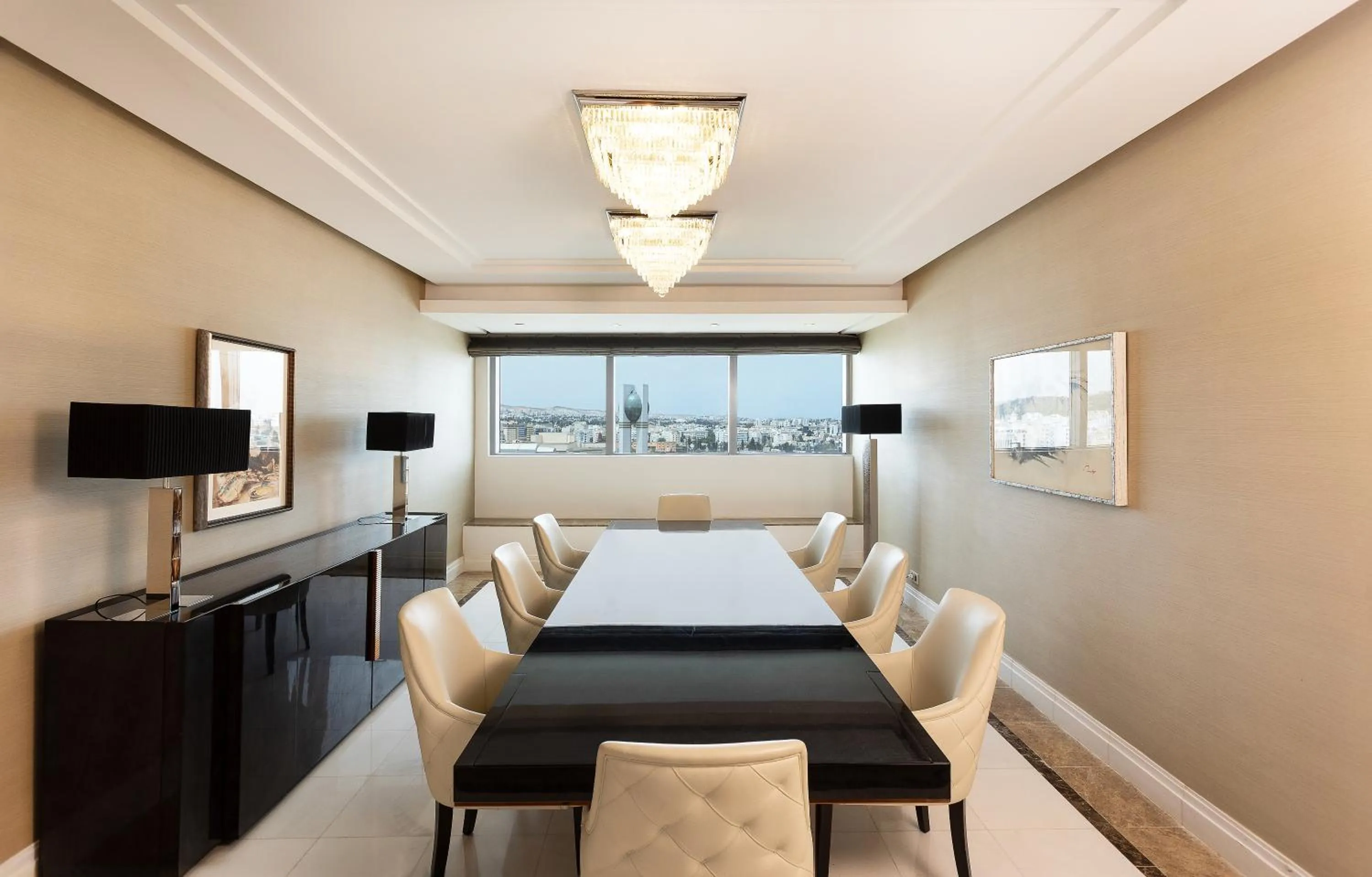 Seating area in Radisson Blu Hotel & Convention Center, Tunis