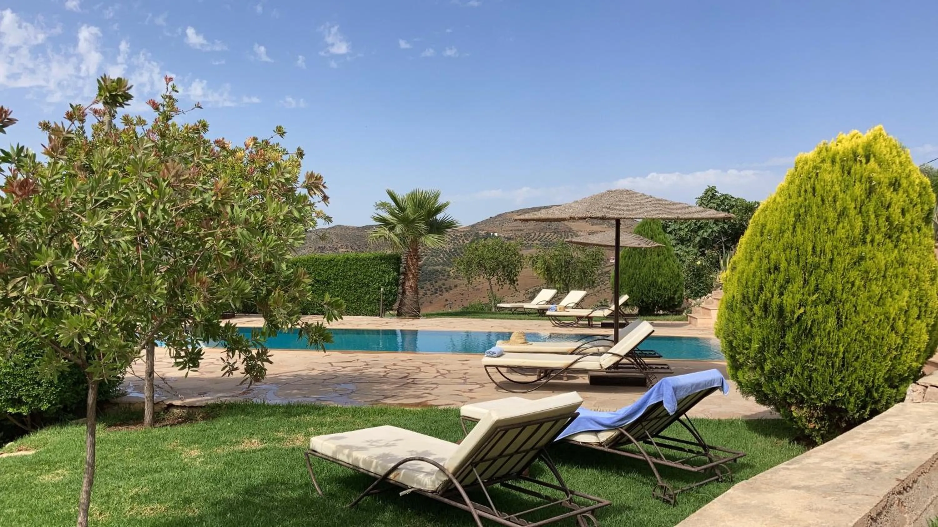 Garden in Dar El Mandar - Ferme & Table d'Hôte Berbère