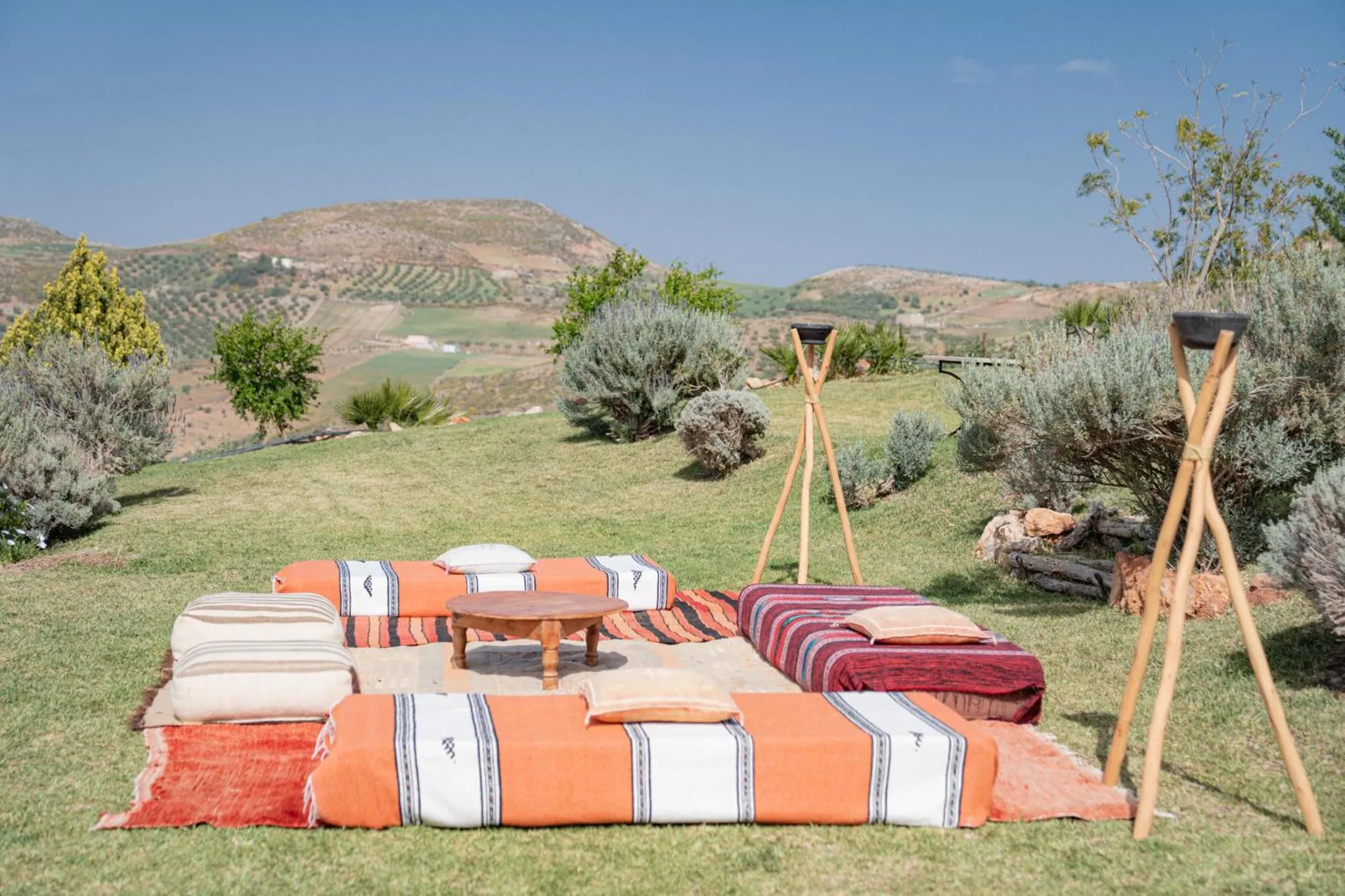 Garden in Dar El Mandar - Ferme & Table d'Hôte Berbère