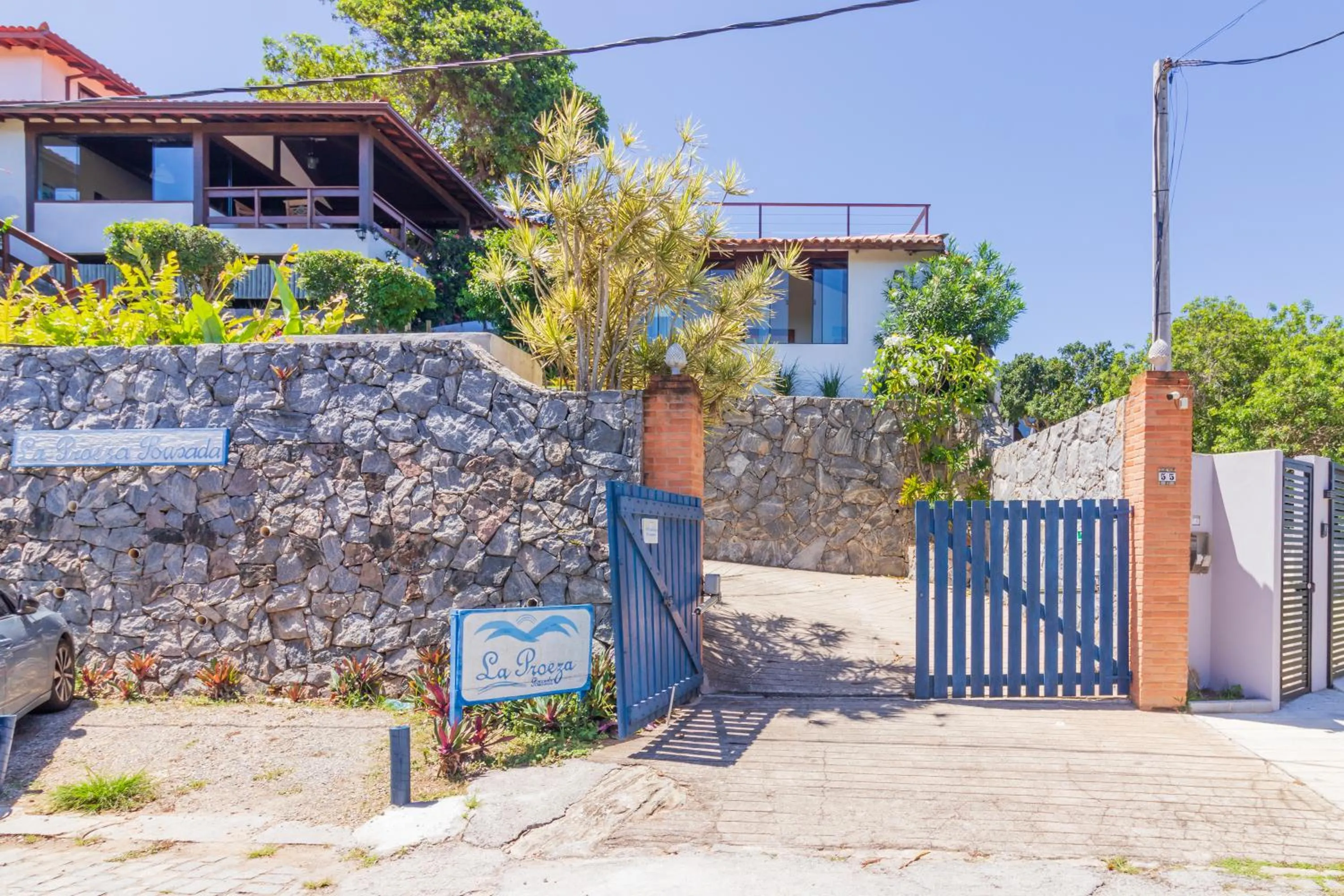 Property building in La Proeza Pousada