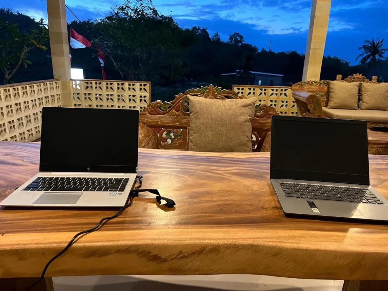 Lobby or reception in Kelingking Paradise Suites Villa