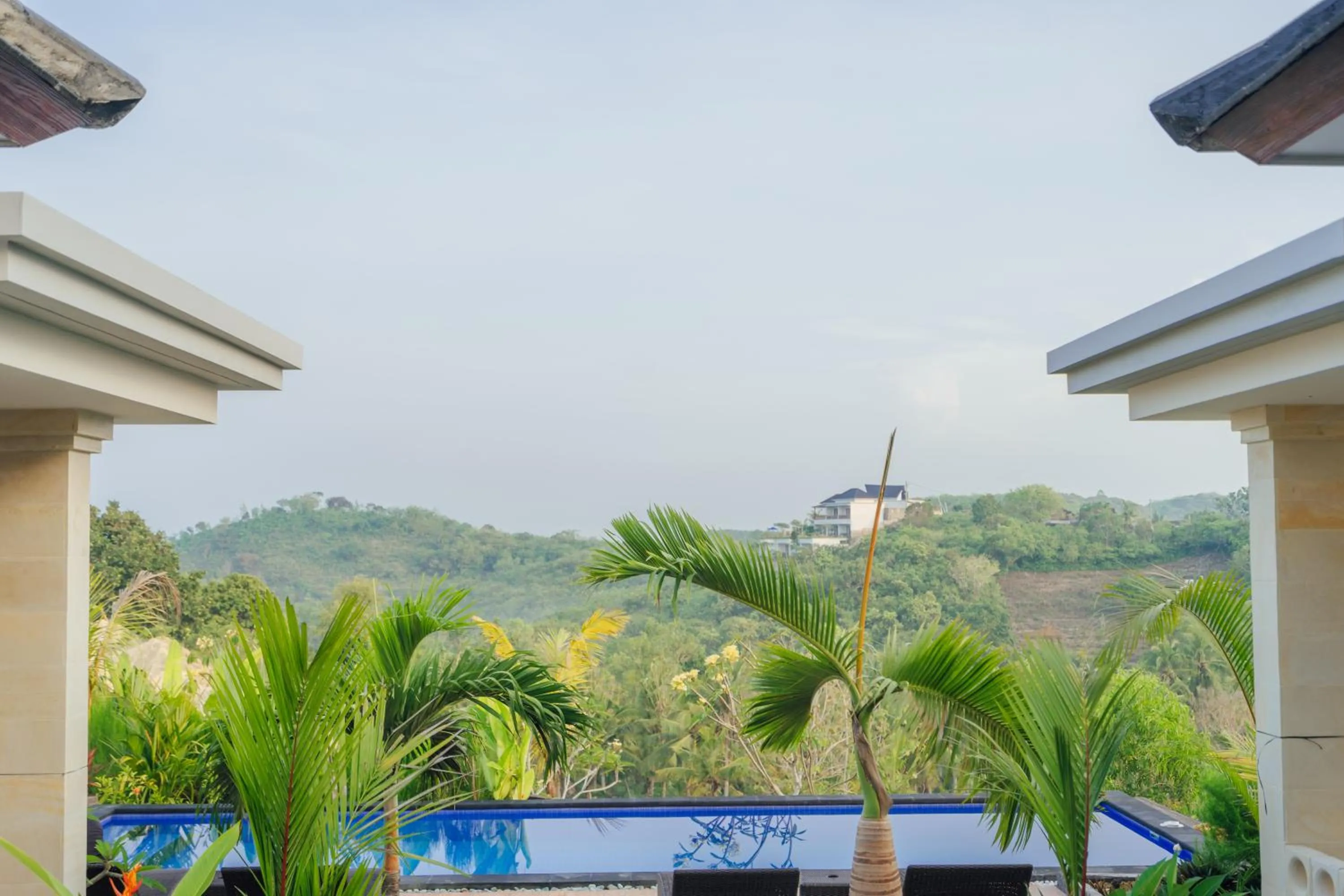 Natural landscape in Kelingking Paradise Suites Villa