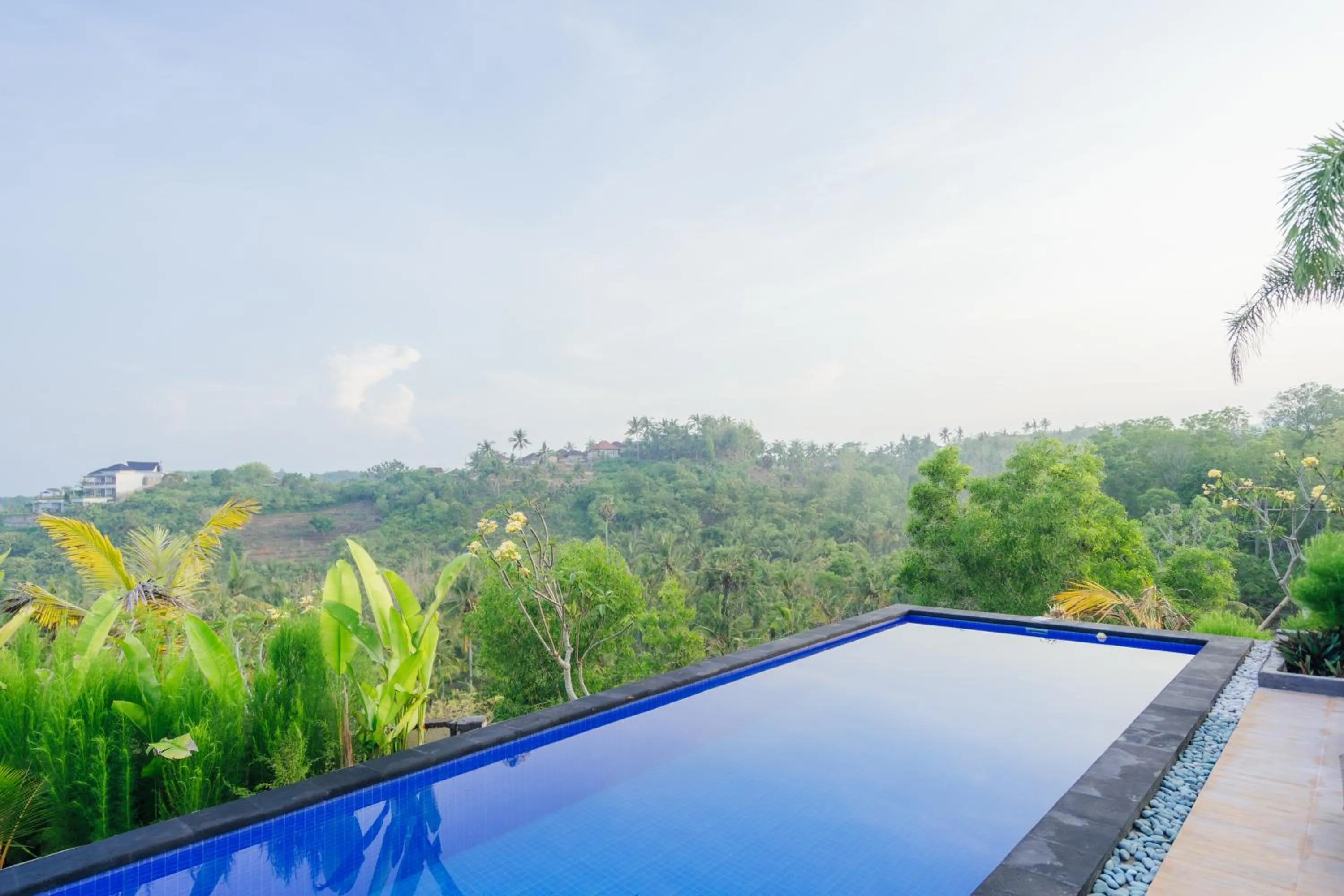 Natural landscape in Kelingking Paradise Suites Villa