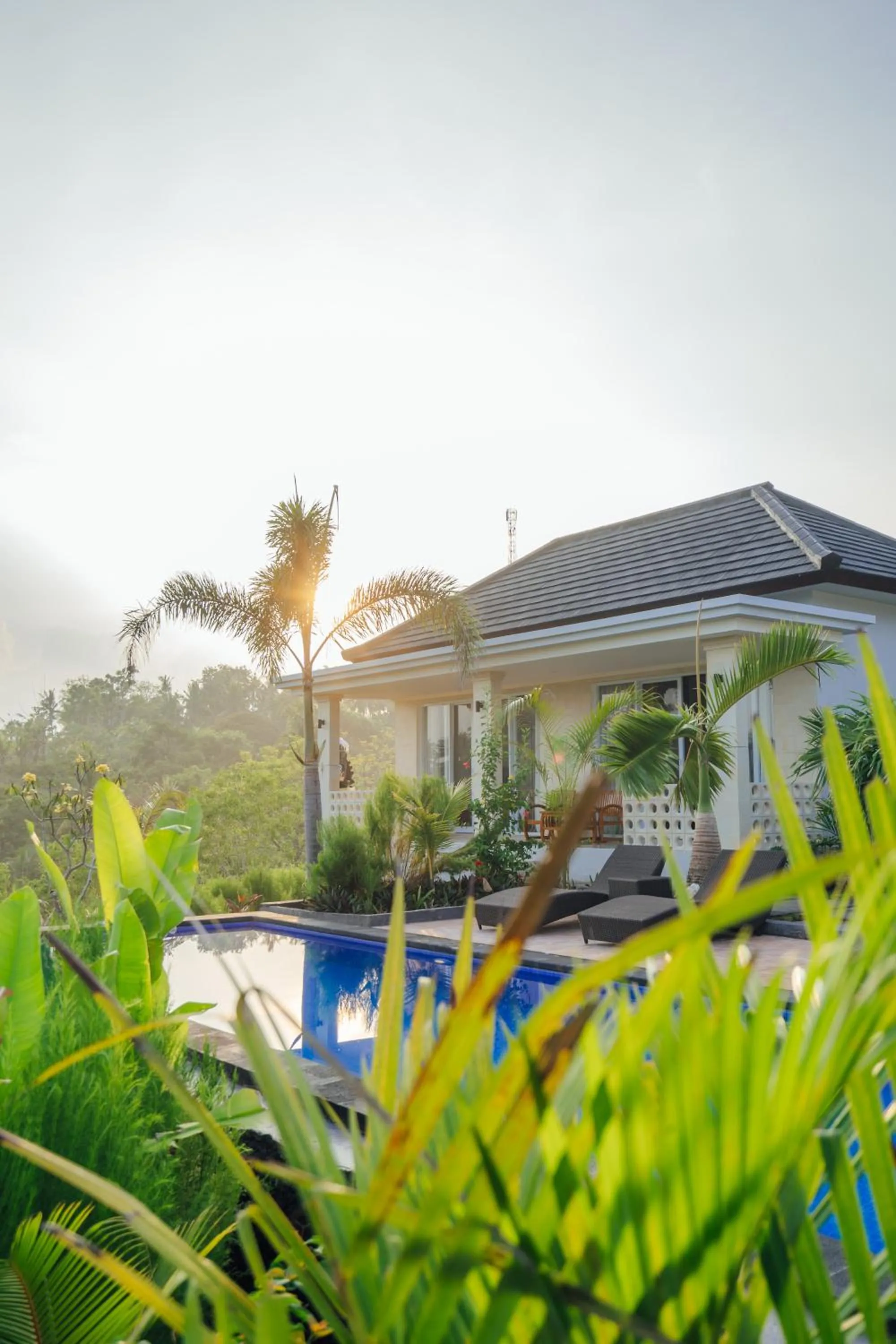 Natural landscape in Kelingking Paradise Suites Villa