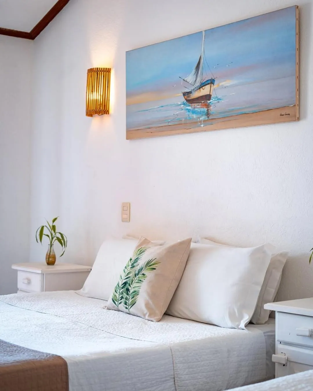 Bed in Suri Búzios Hotel