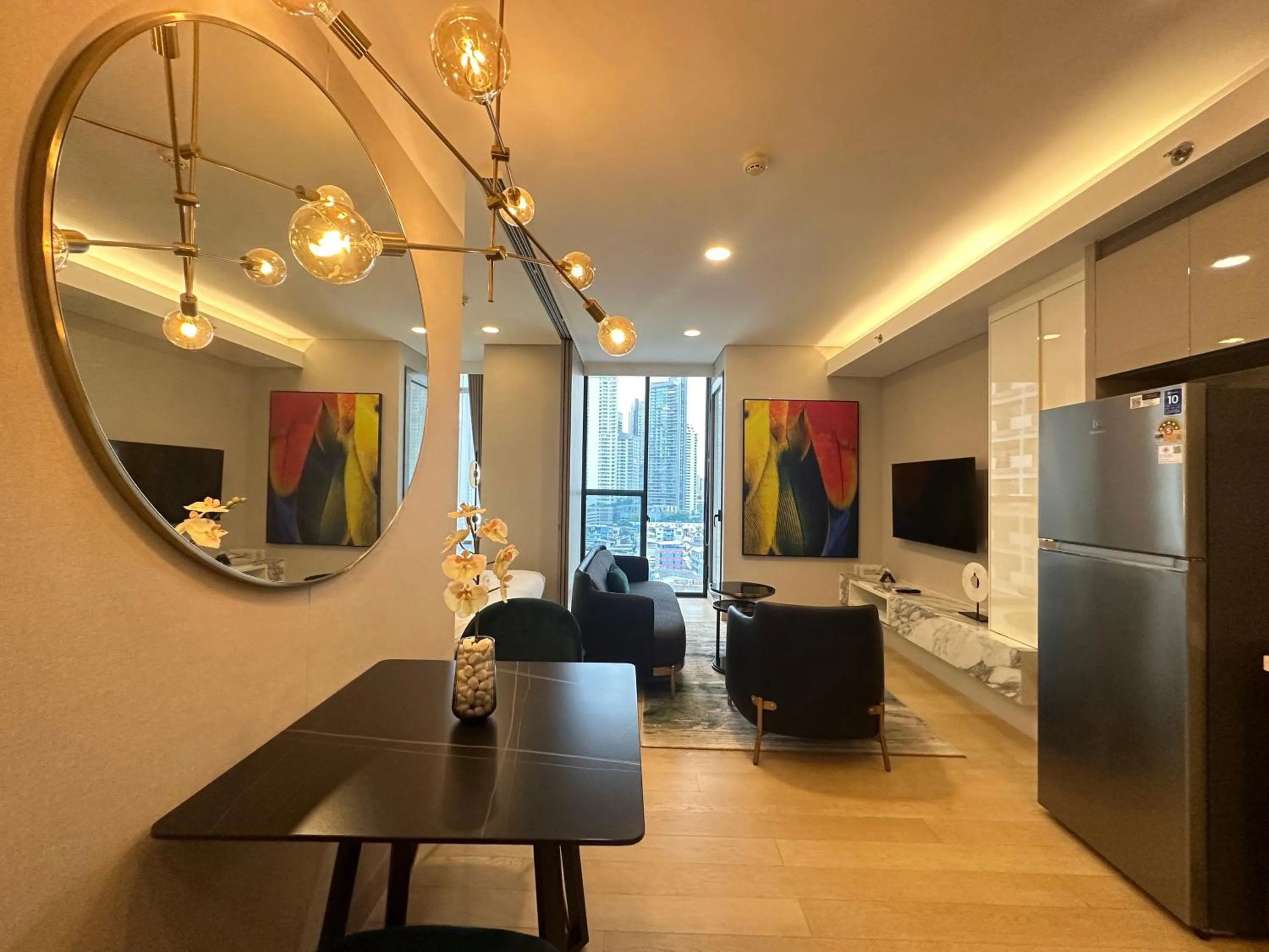 Living room in Siamese Exclusive Queens