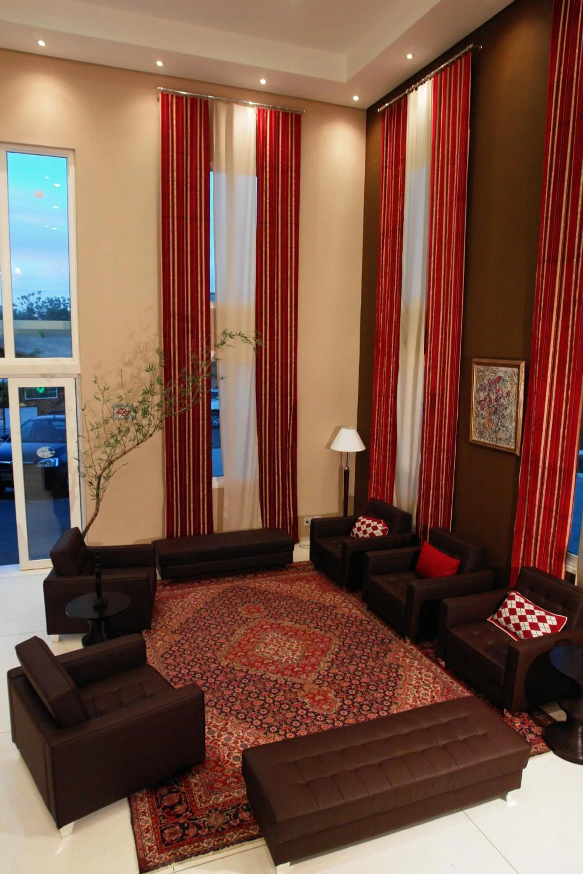 Lobby or reception in La Dolce Villa