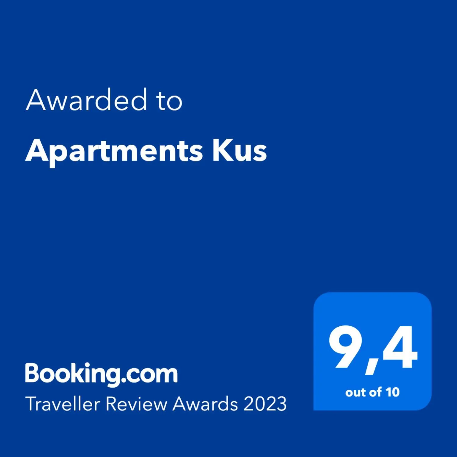 Apartments Kus