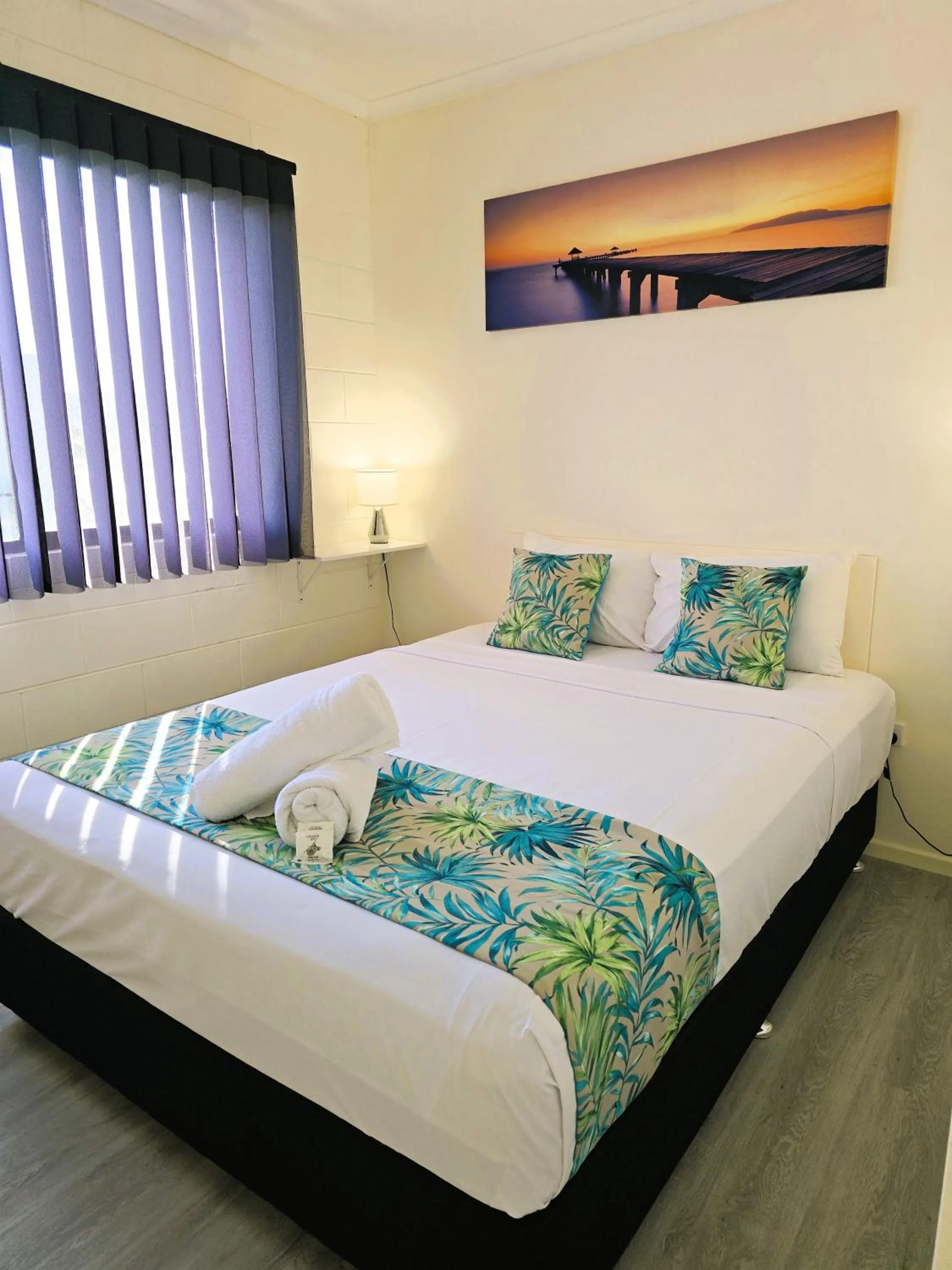 Bedroom, Bed in Whitsunday Waterfront Apartments