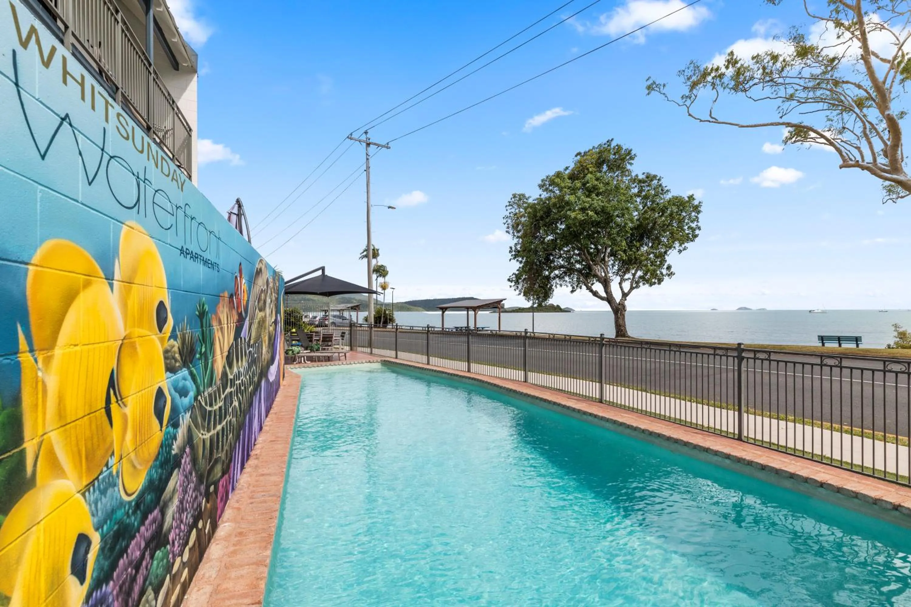 Swimming pool in Whitsunday Waterfront Apartments
