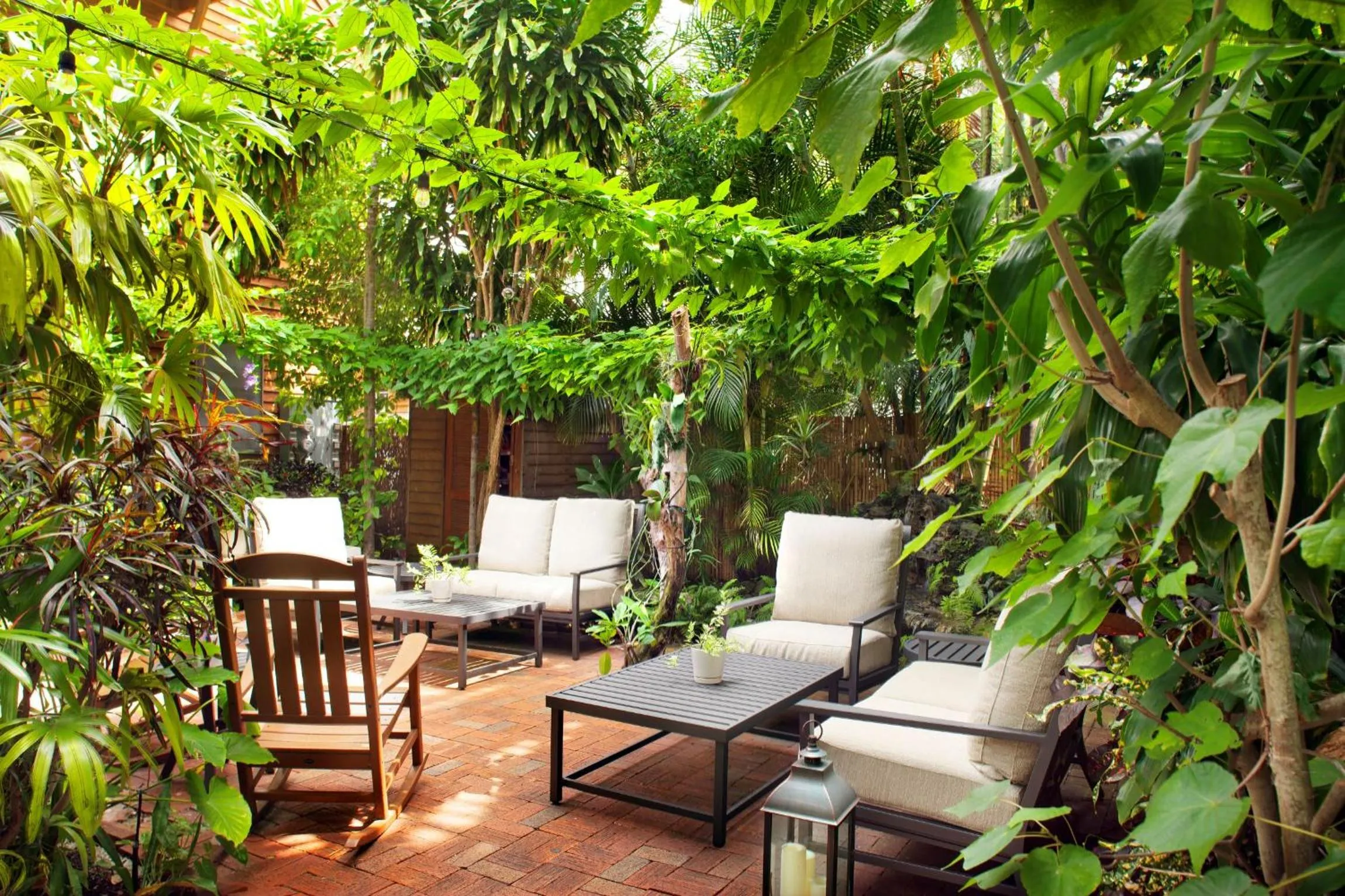 Garden in Island City House