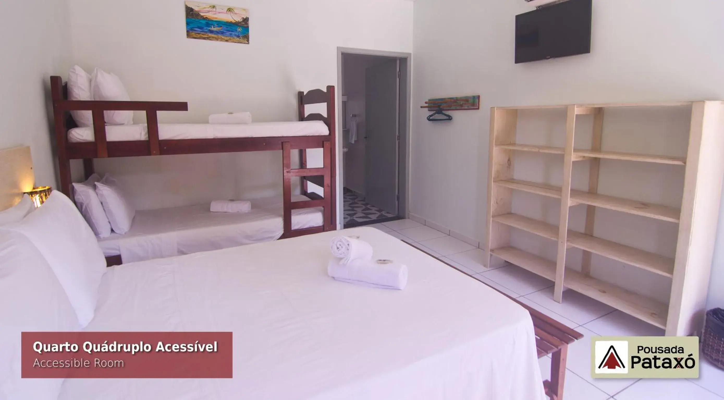 Quadruple Room - Disability Access in Pousada Pataxó Quadruple Room - Disability Access in Pousada Pataxó