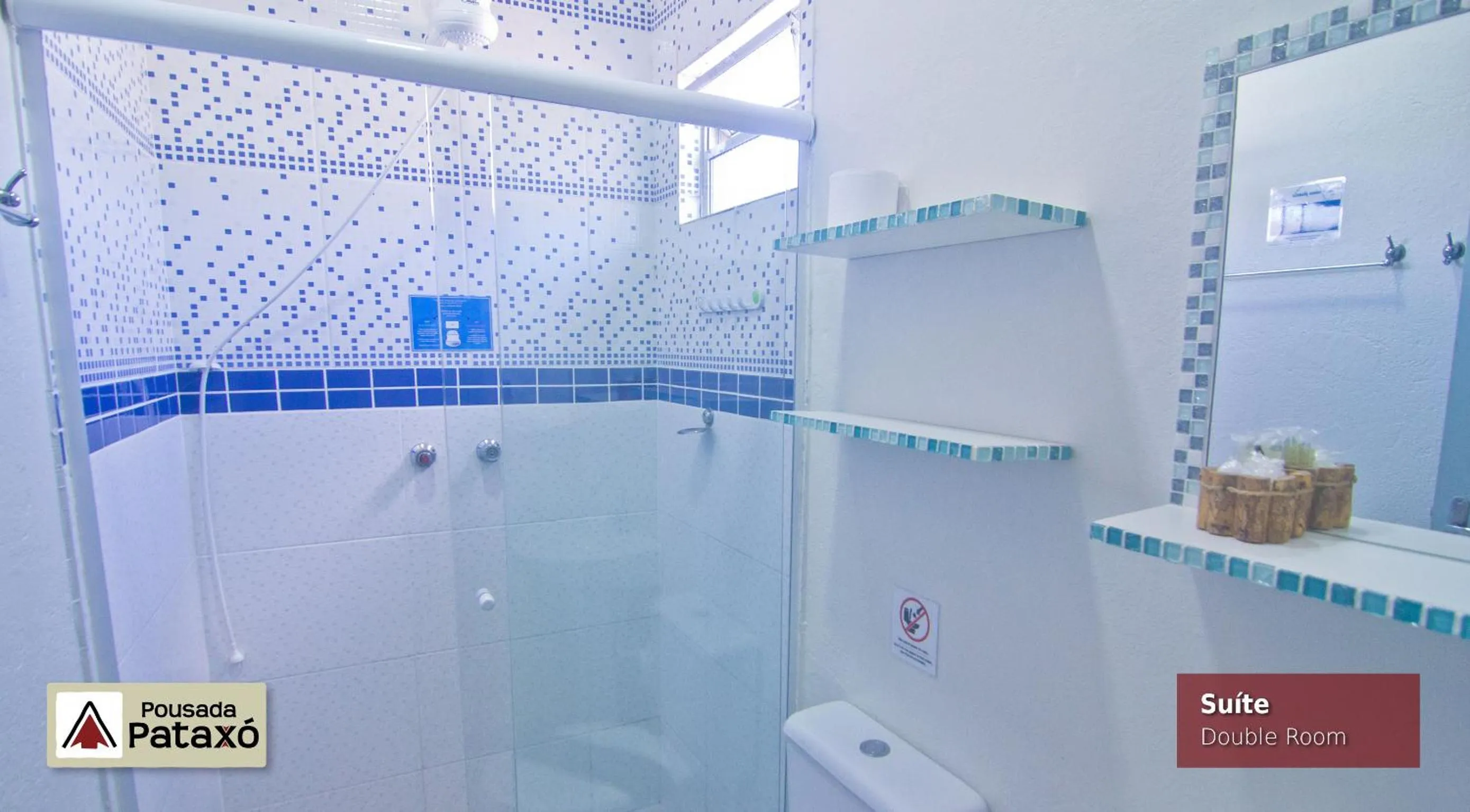 Bathroom in Pousada Pataxó