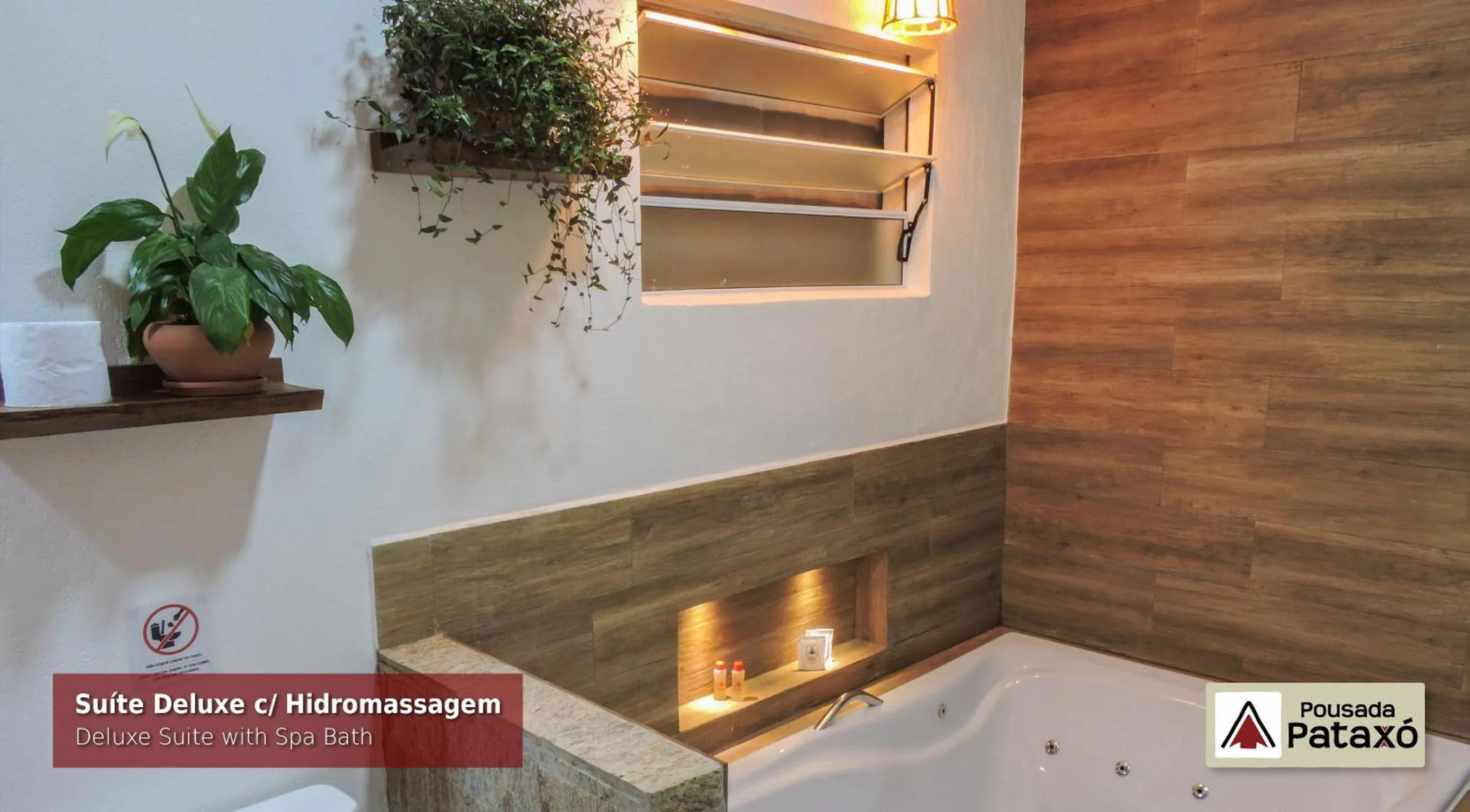 Hot Tub in Pousada Pataxó