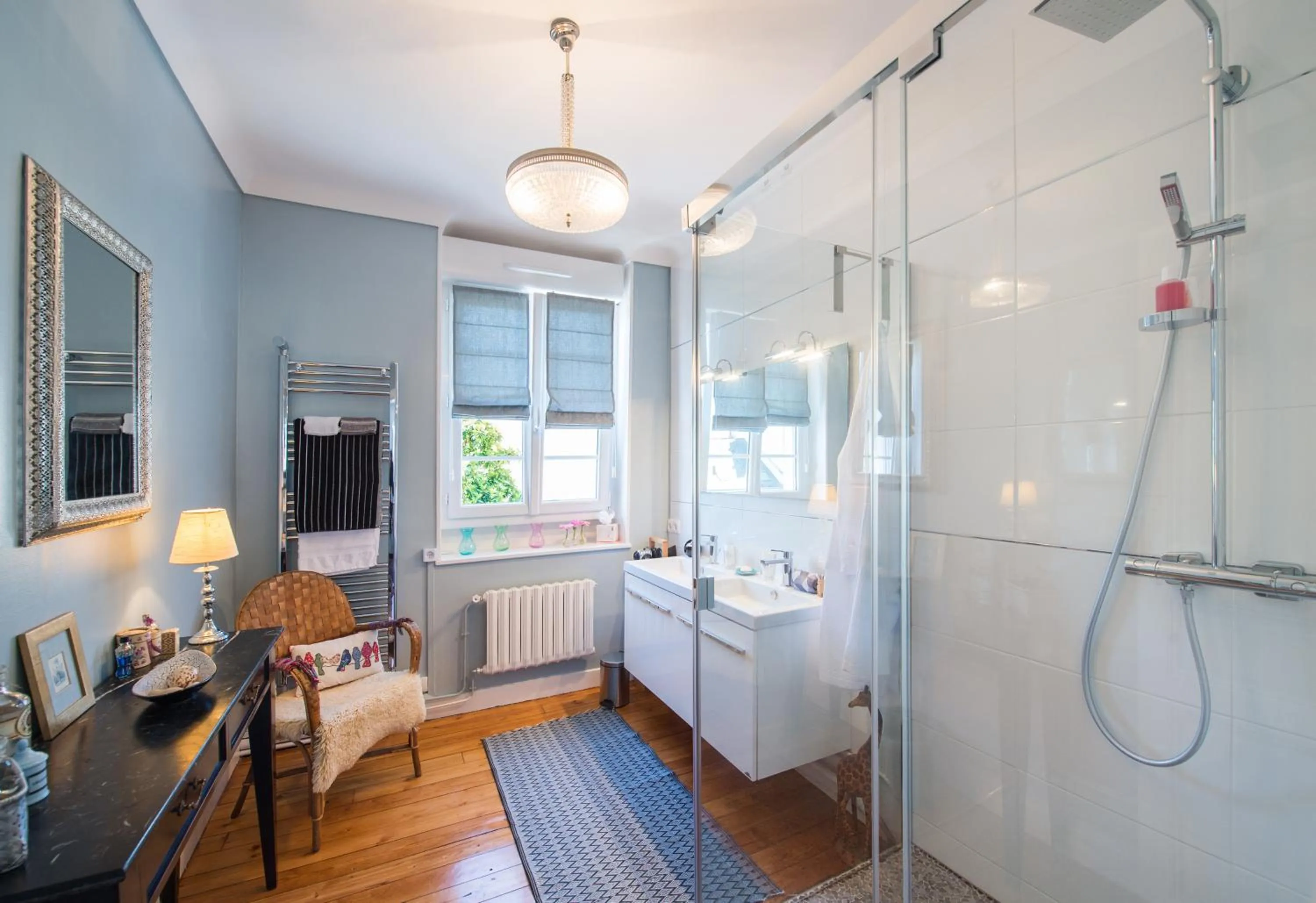 Bathroom in La Mancelle - Chambre d'hôtes