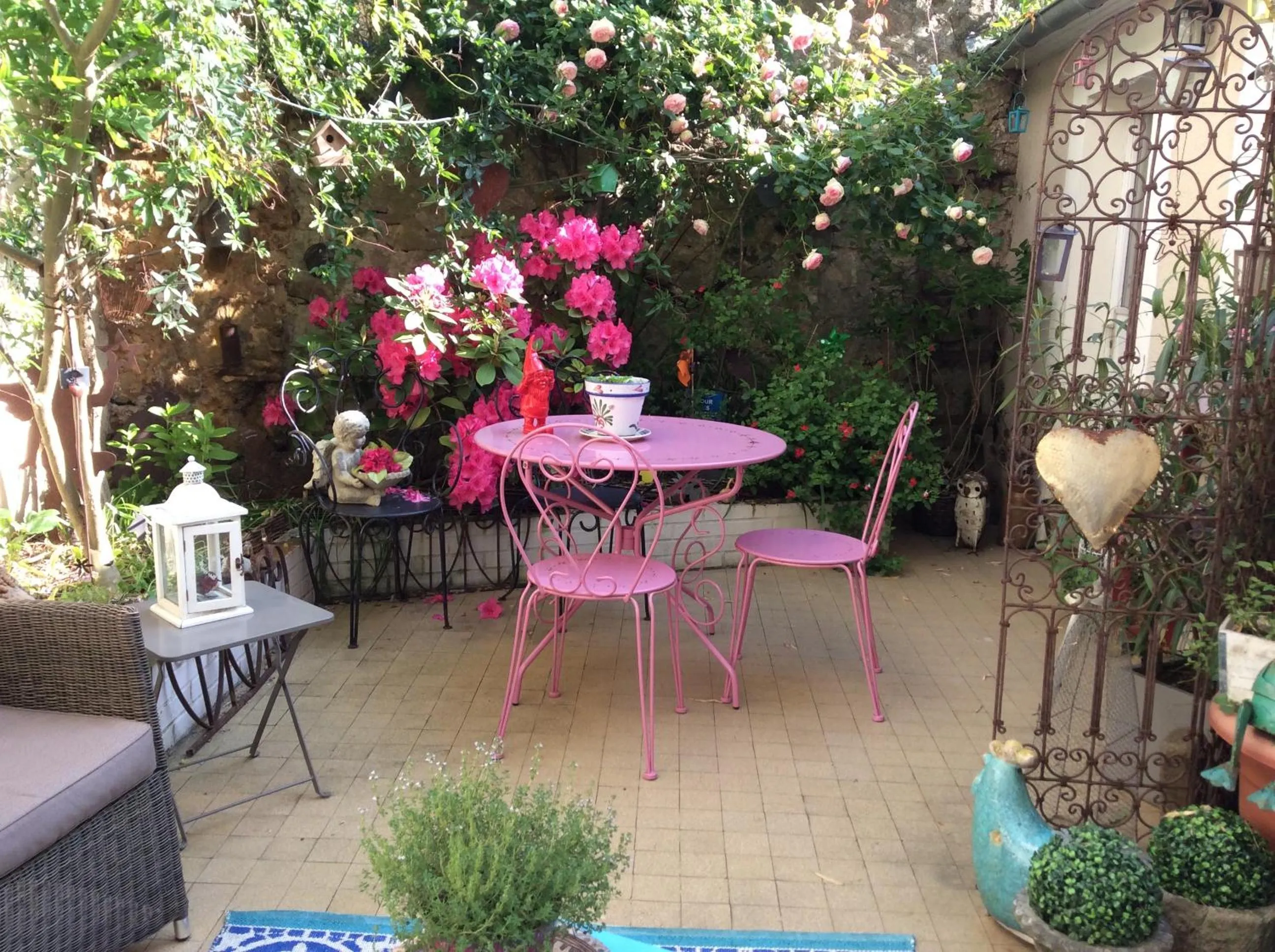 Garden in La Mancelle - Chambre d'hôtes