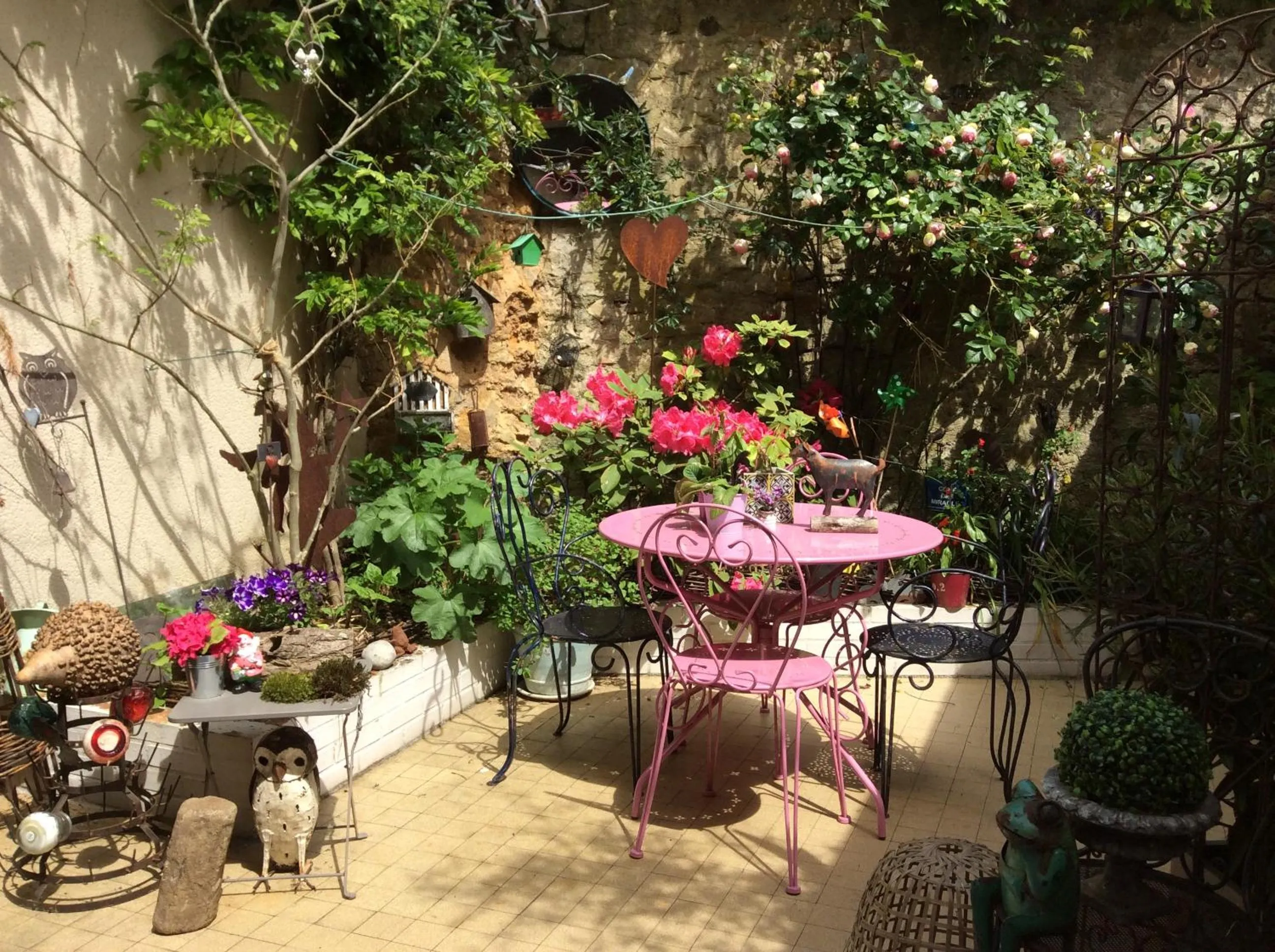 Garden in La Mancelle - Chambre d'hôtes