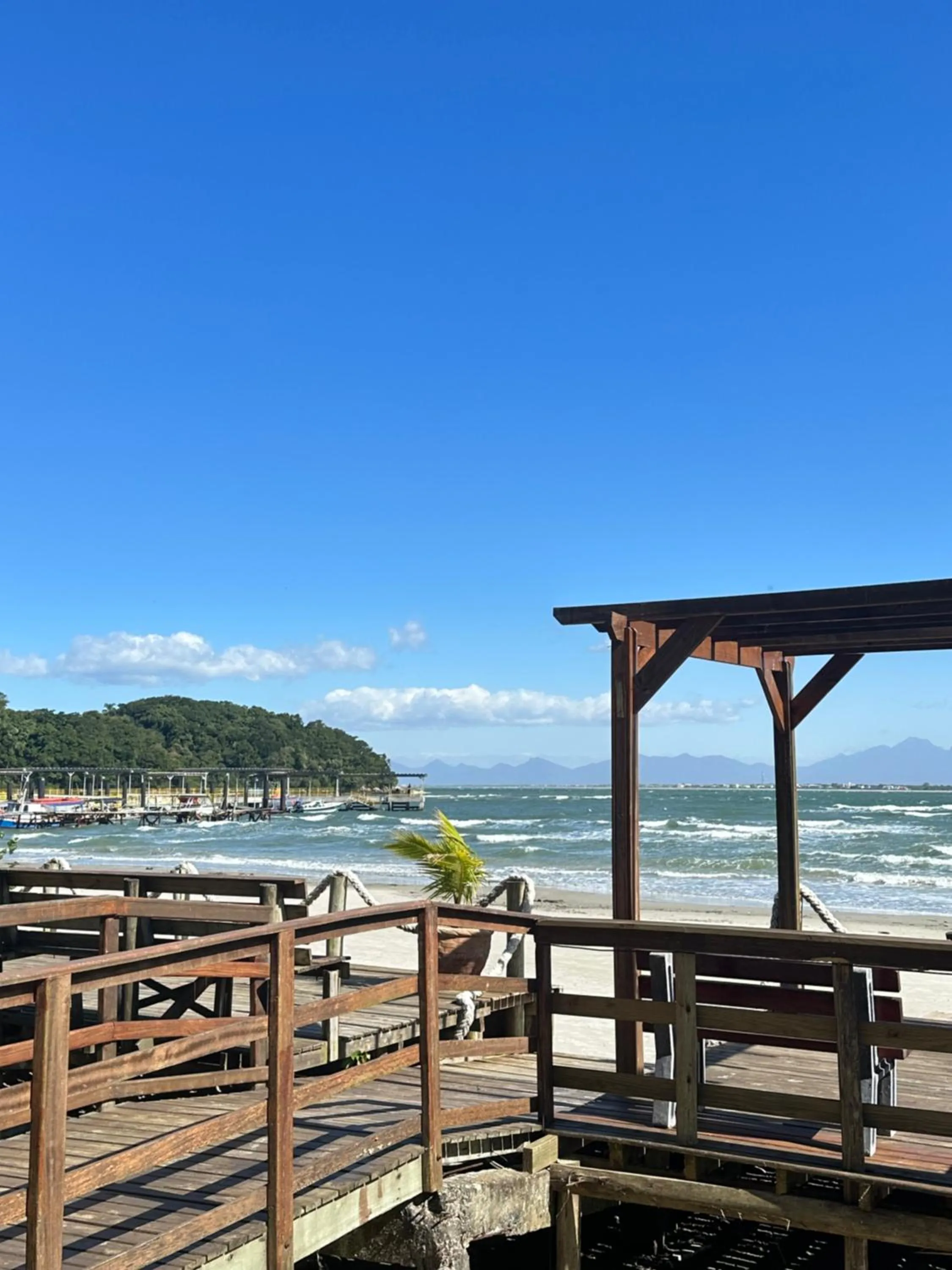 Beach in Pousada & Camping Tubarão