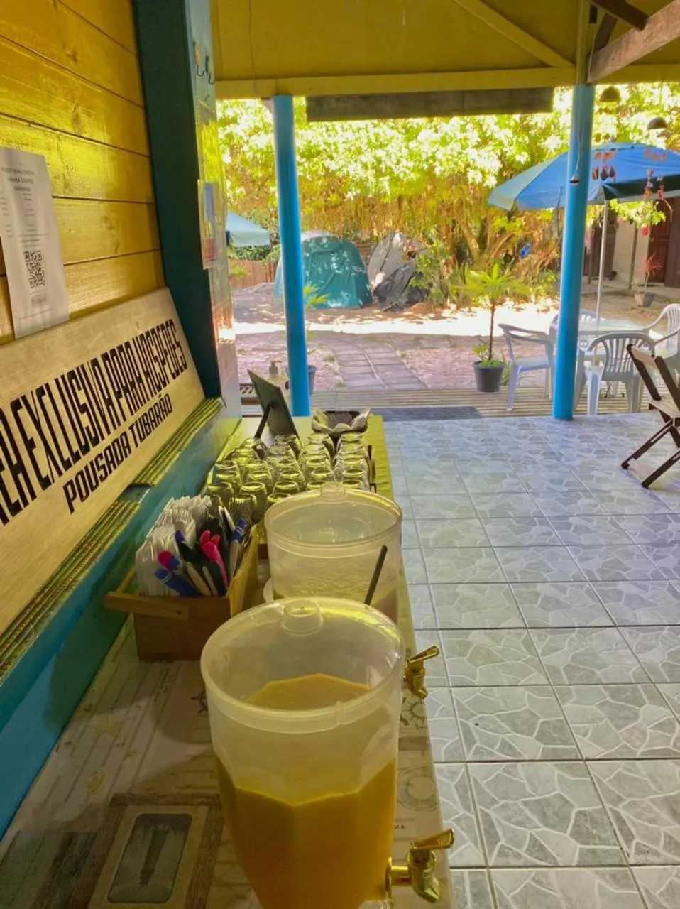 Breakfast in Pousada & Camping Tubarão