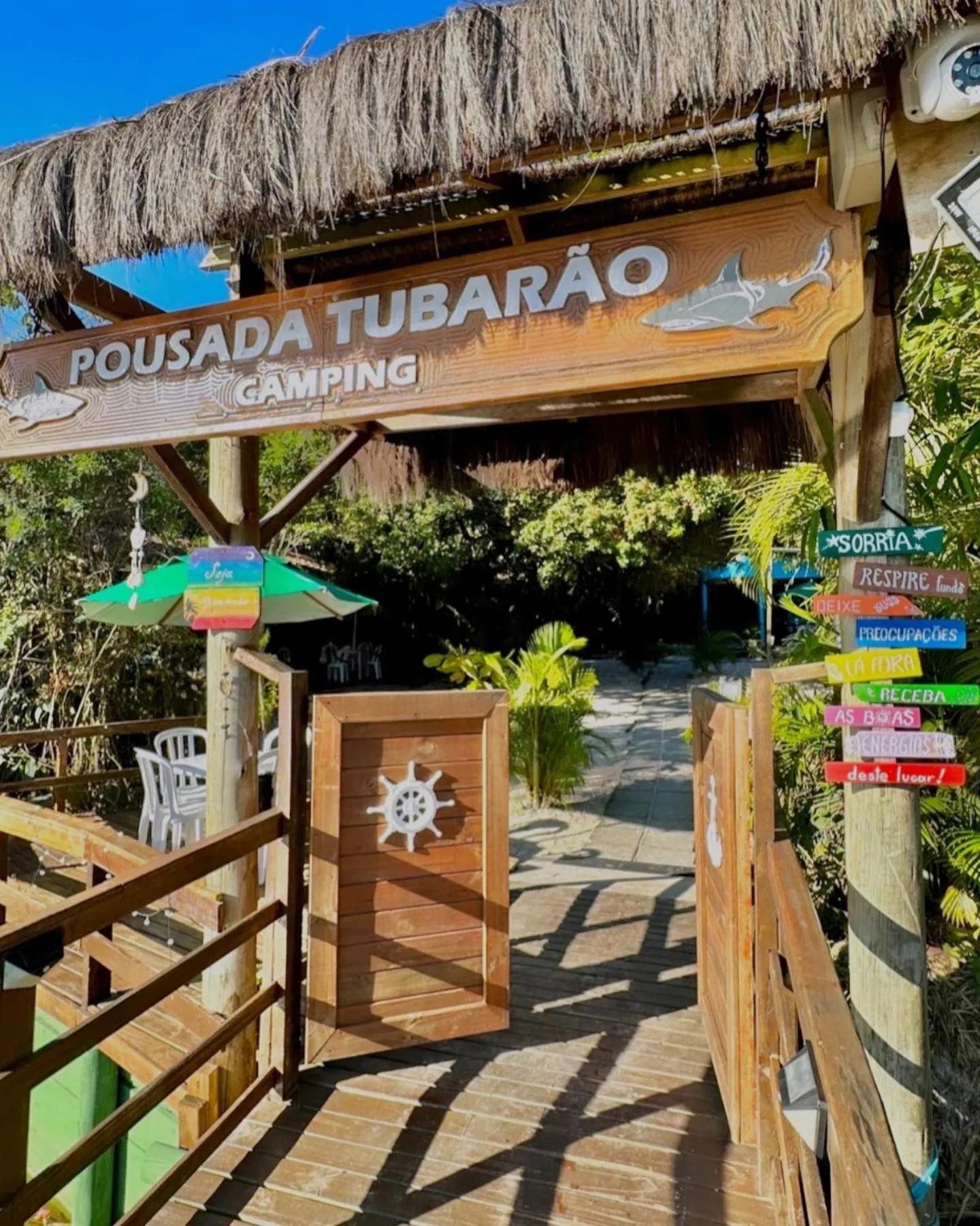 Facade/entrance in Pousada & Camping Tubarão
