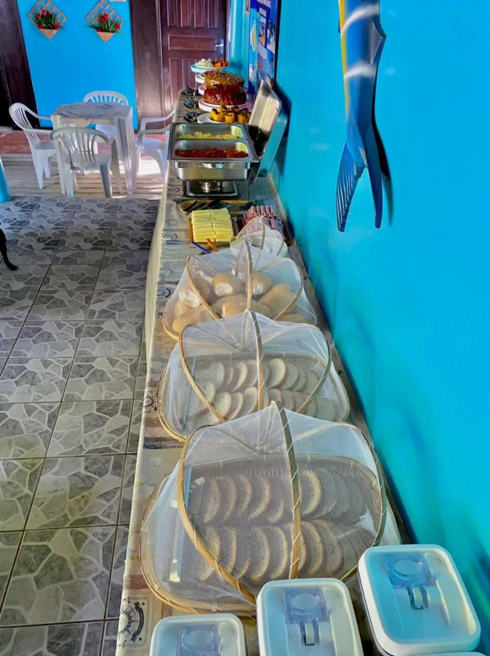 Food and drinks in Pousada & Camping Tubarão