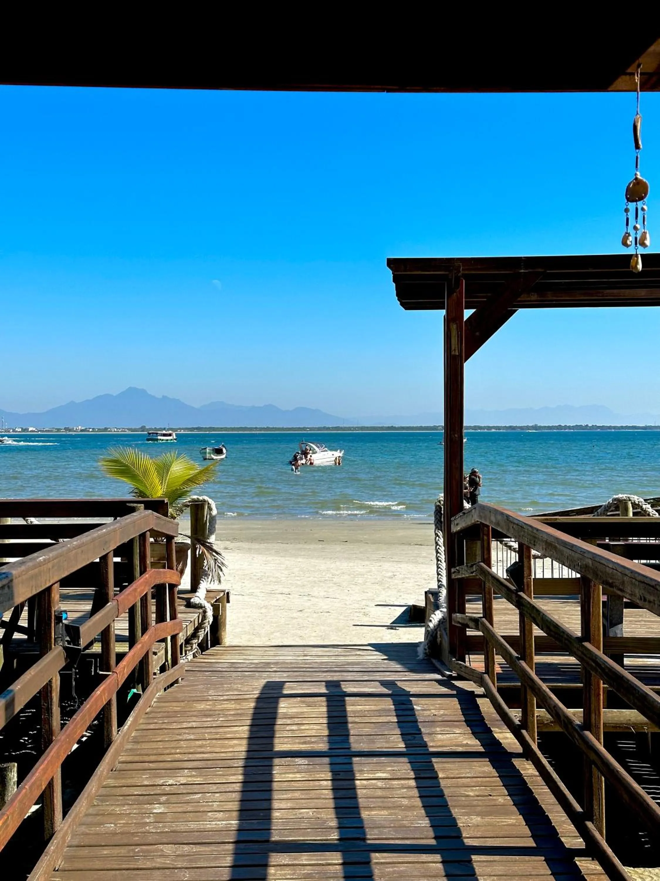 Beach in Pousada & Camping Tubarão