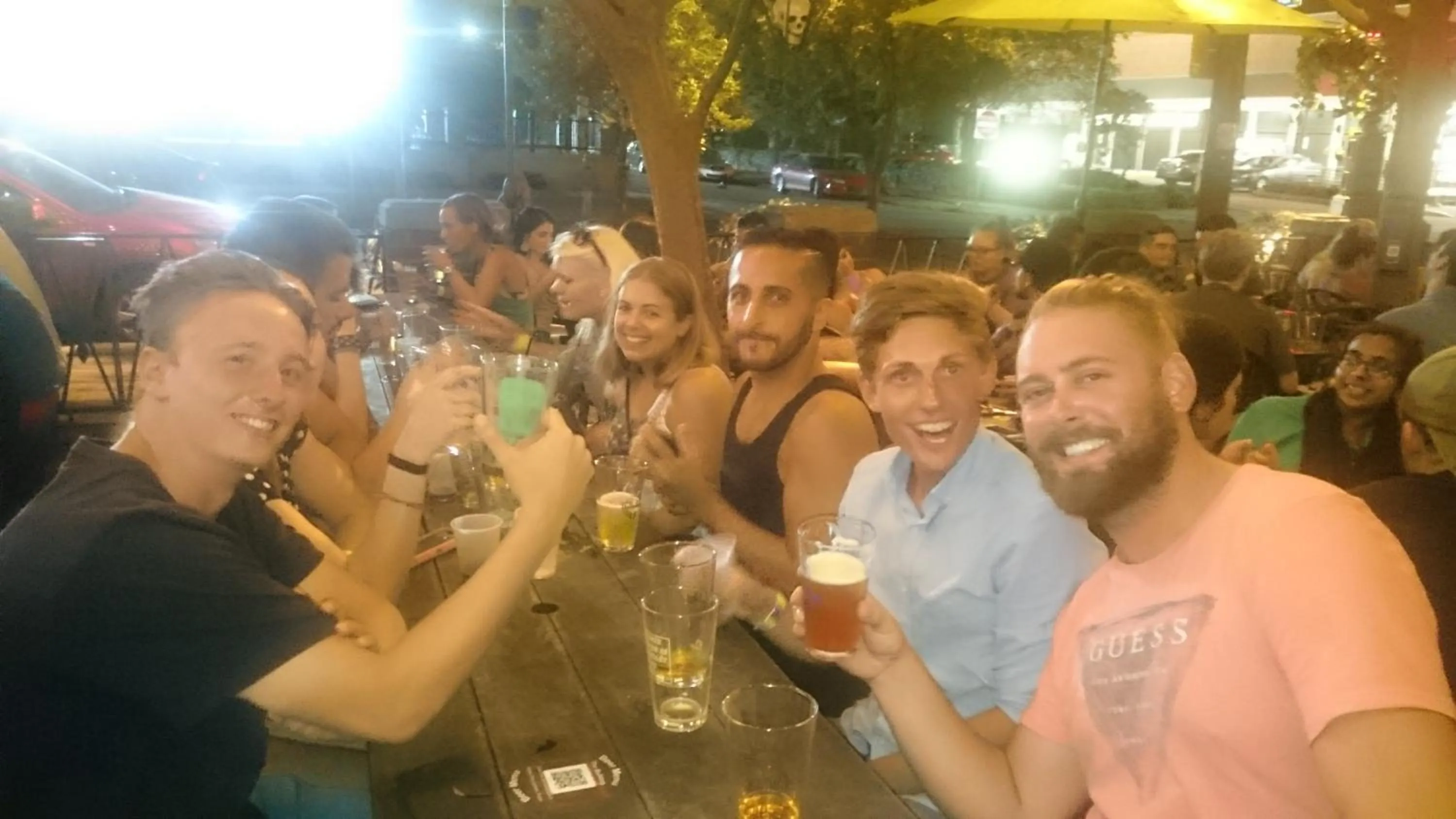 group of guests in HOSTEL Auberge NOLA