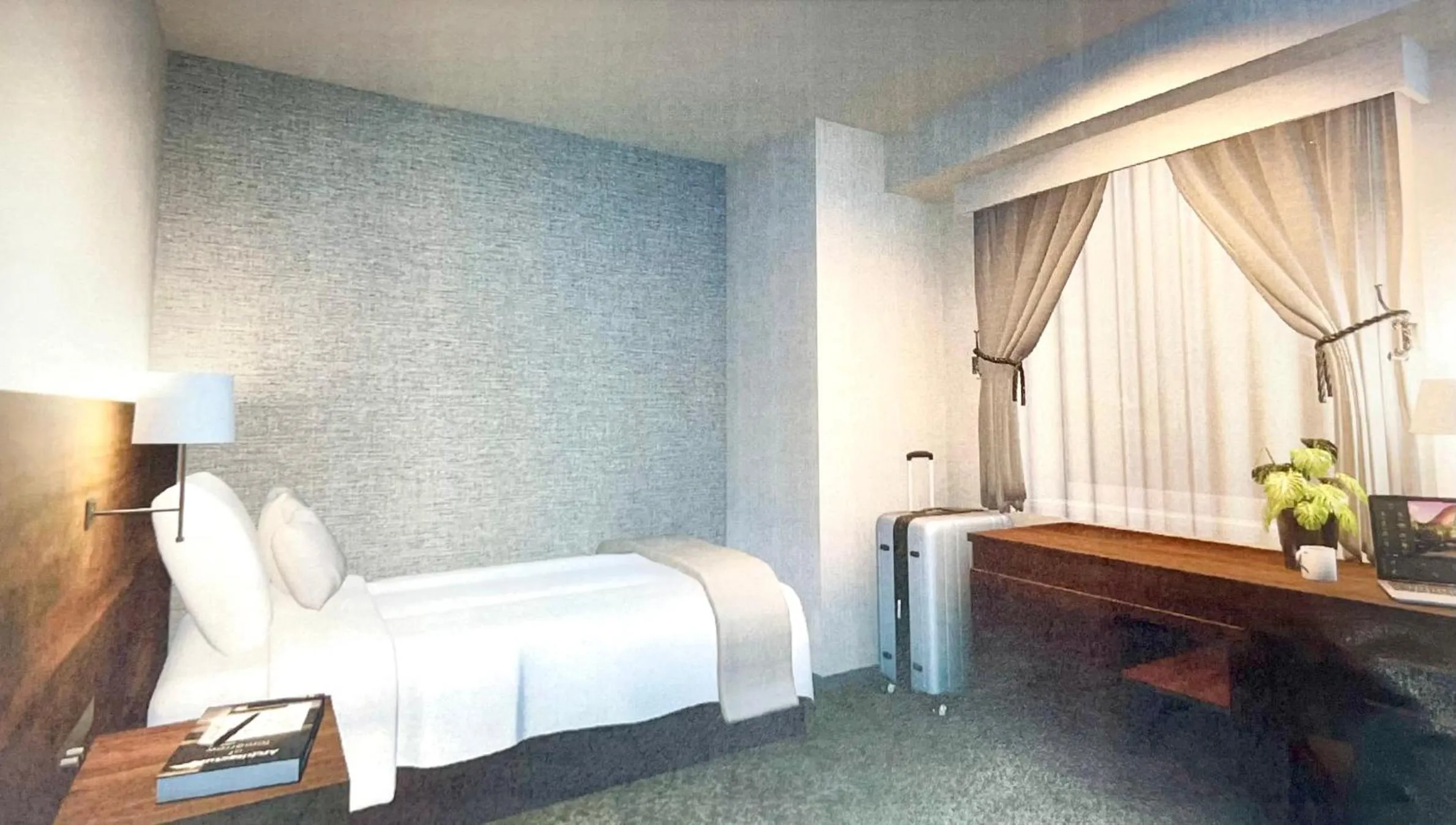 Bed in Rembrandt Hotel Tokyo-Machida