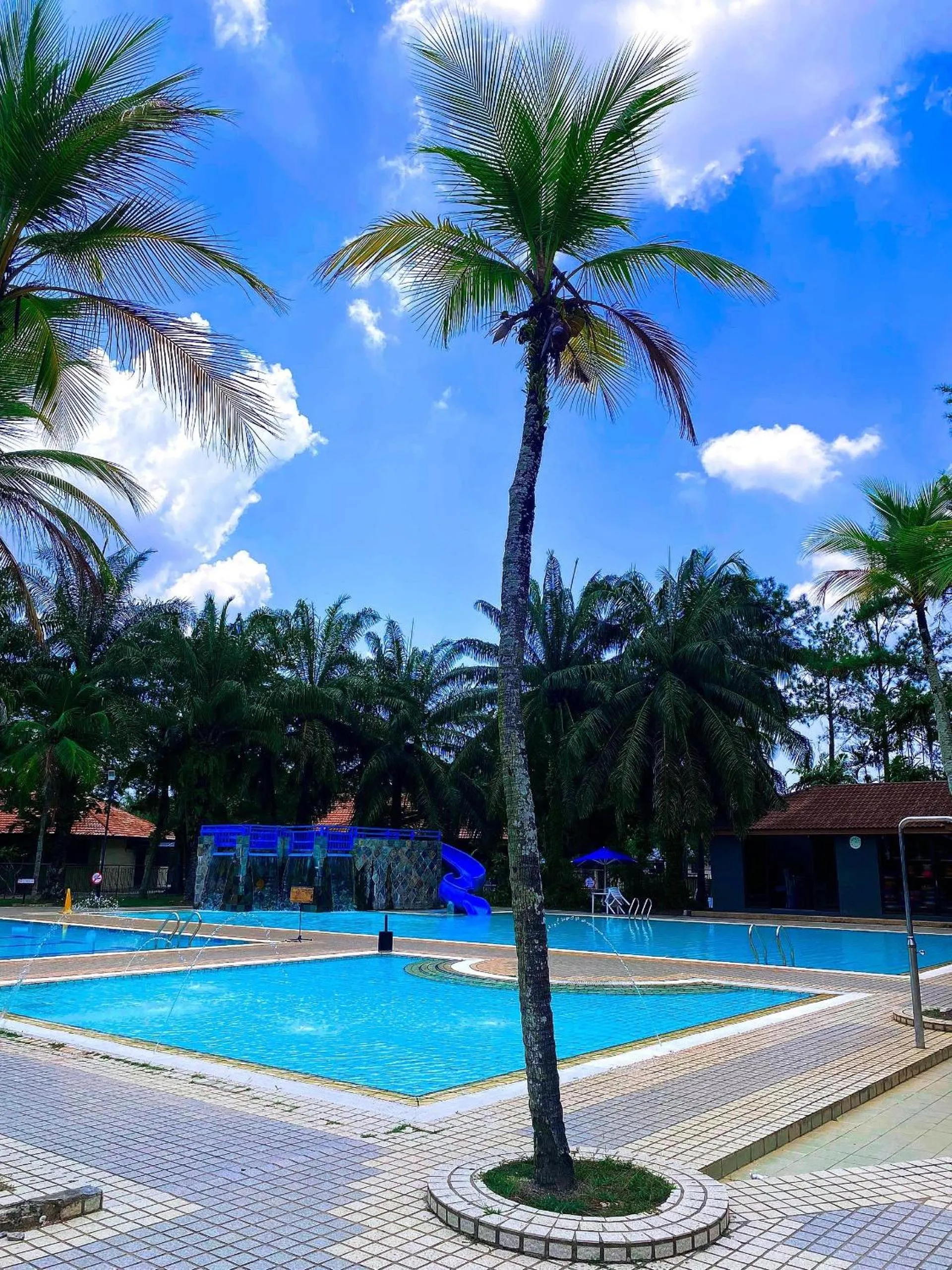 Swimming pool in Cinta Sayang Resort