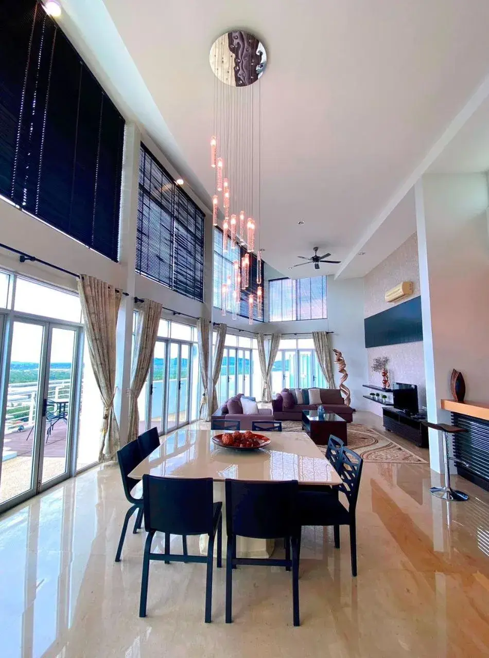 Living room in Cinta Sayang Resort Living room in Cinta Sayang Resort