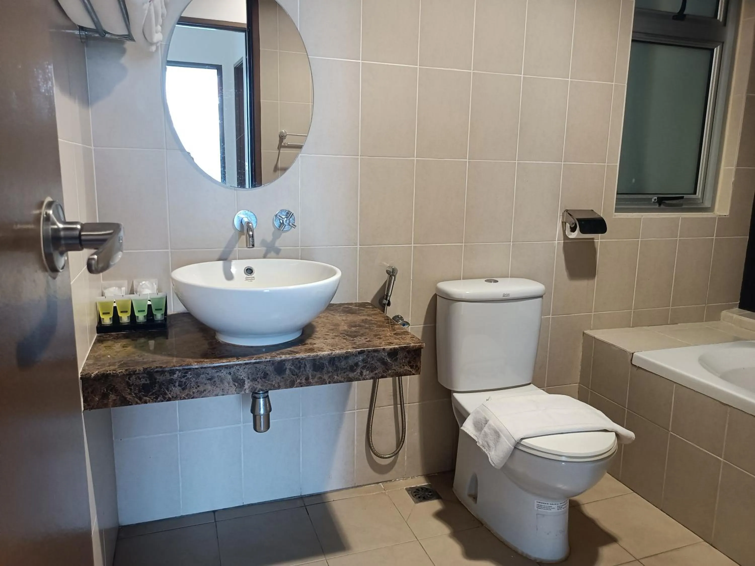 Shower in Cinta Sayang Resort