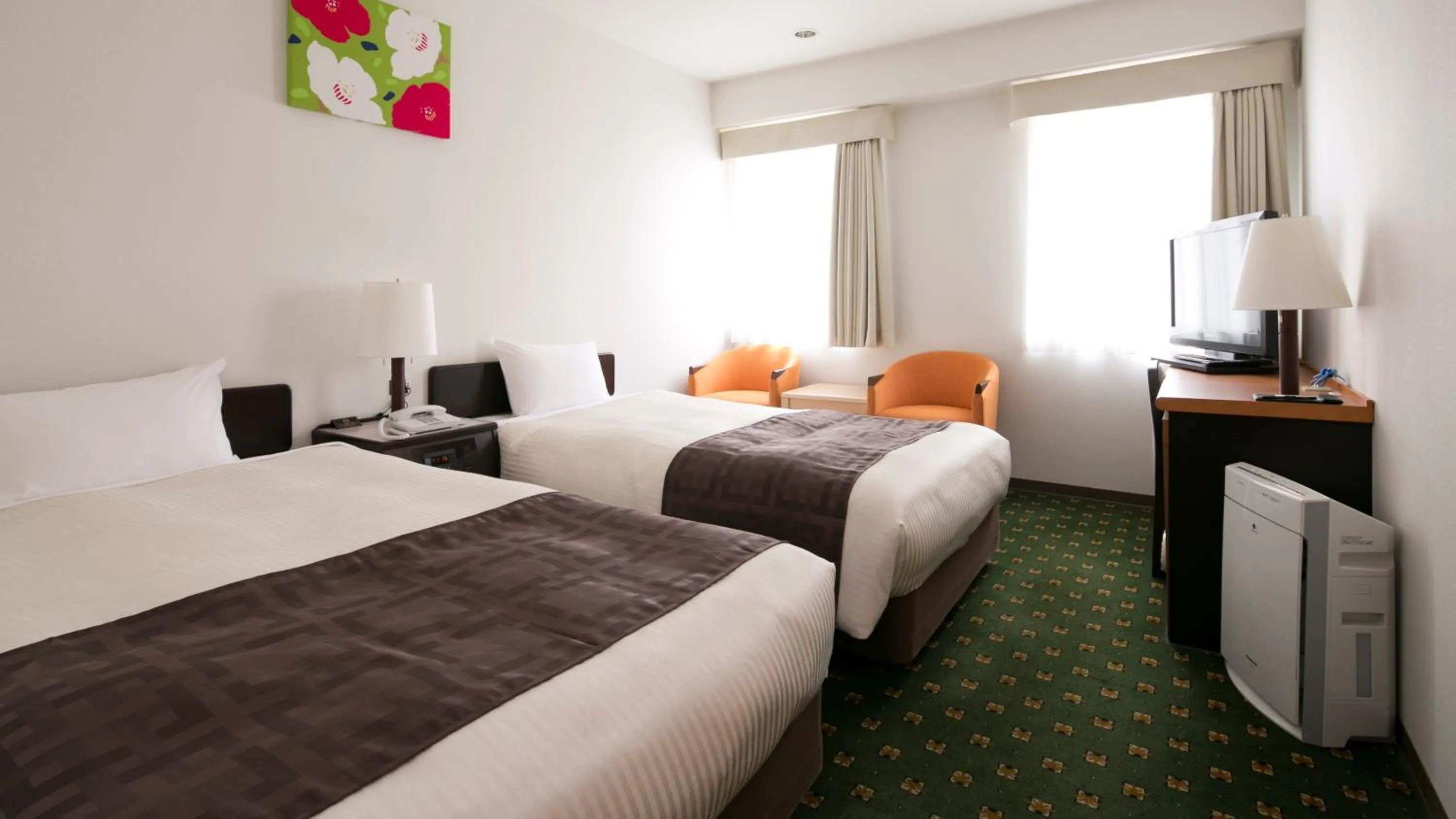 Photo of the whole room, Bed in Premier Hotel-CABIN-Sapporo