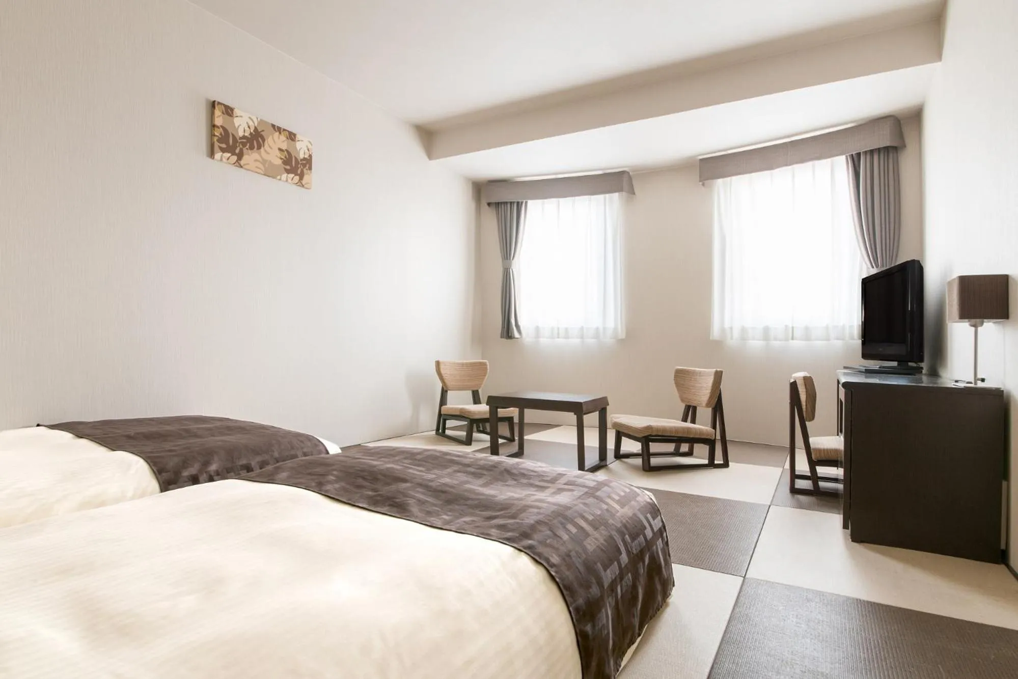 Photo of the whole room, Bed in Premier Hotel-CABIN-Sapporo