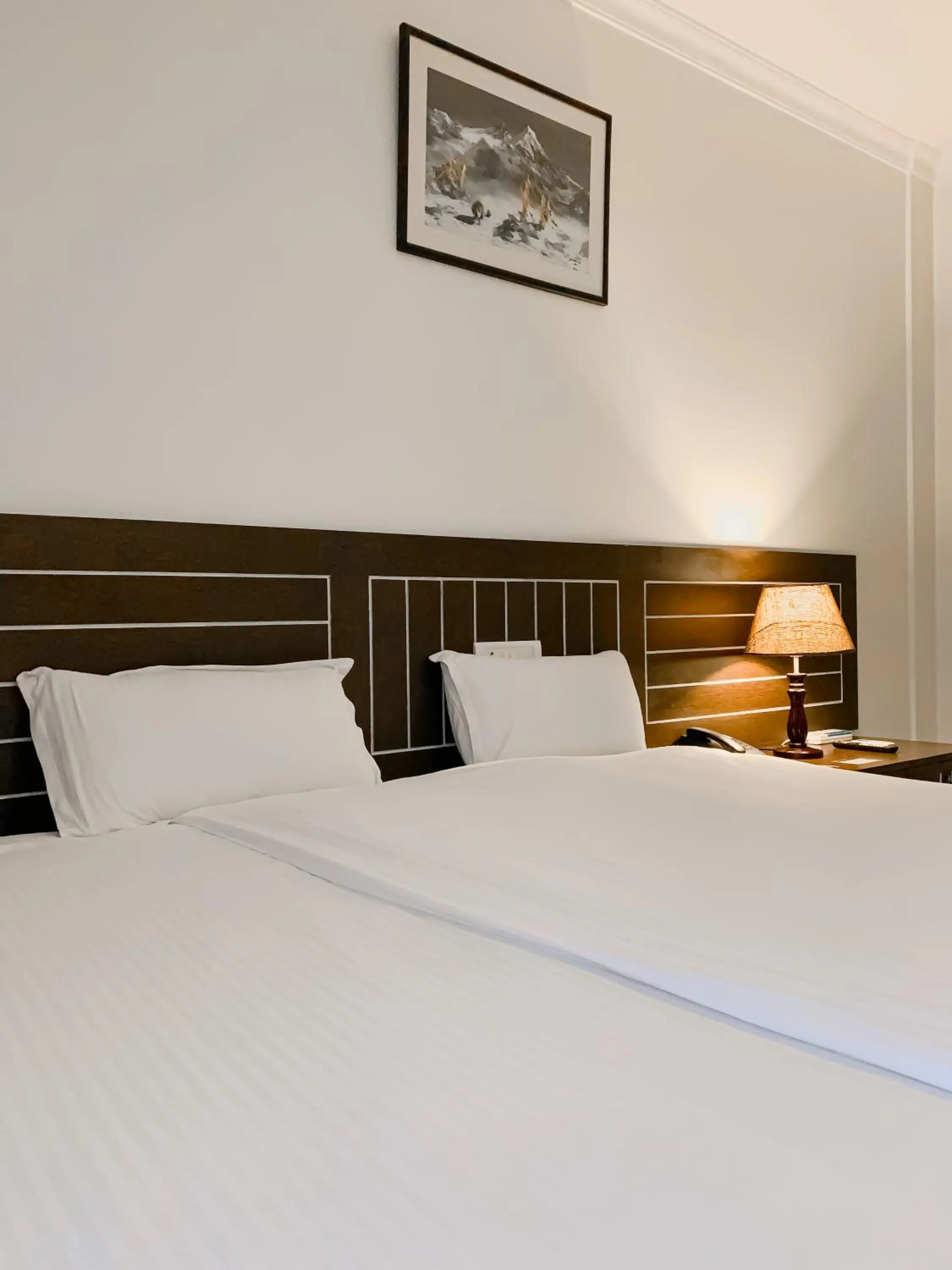 Bed in Vannasut Hotel and Spa