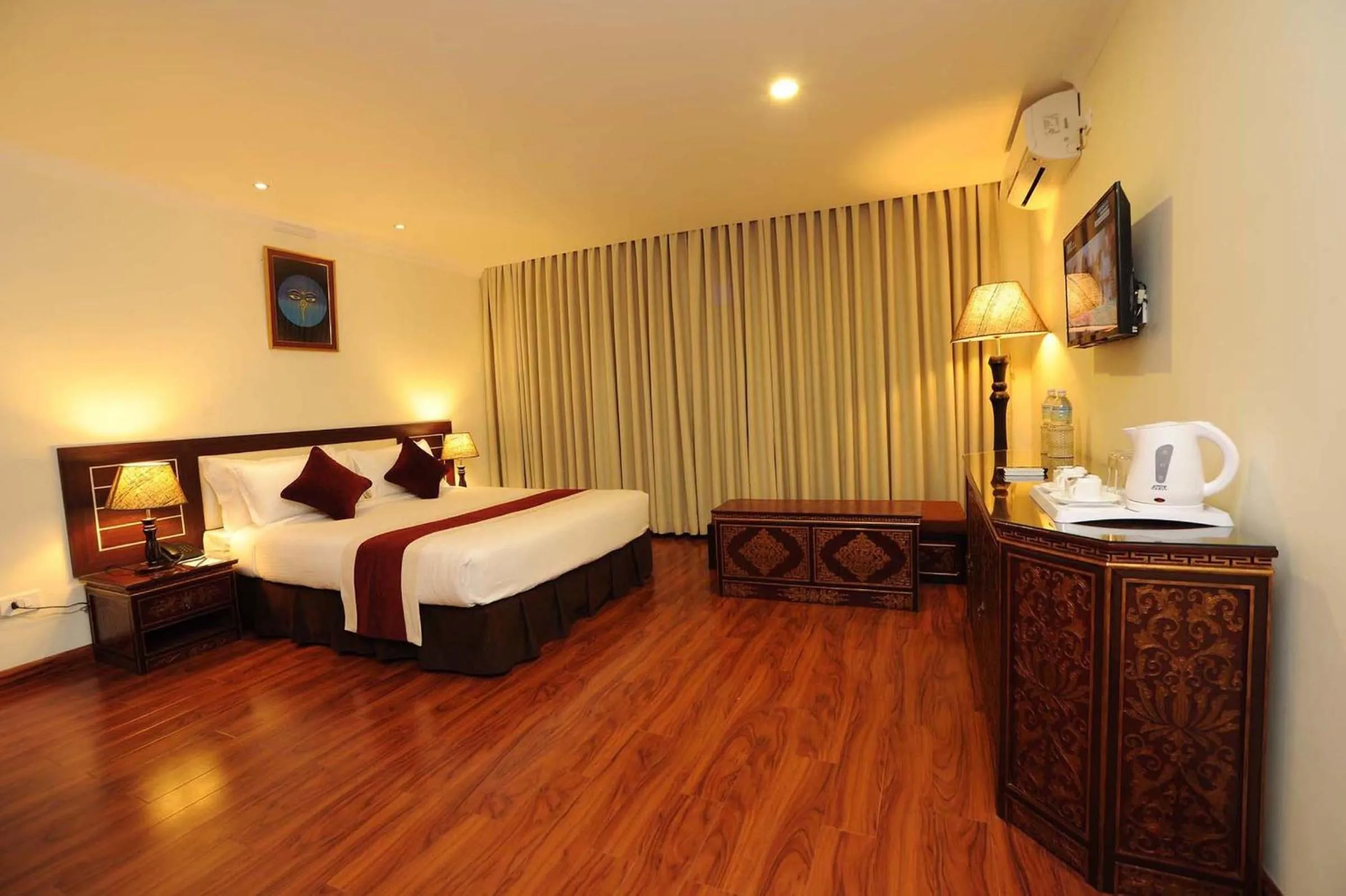 Bedroom, Bed in Vannasut Hotel and Spa