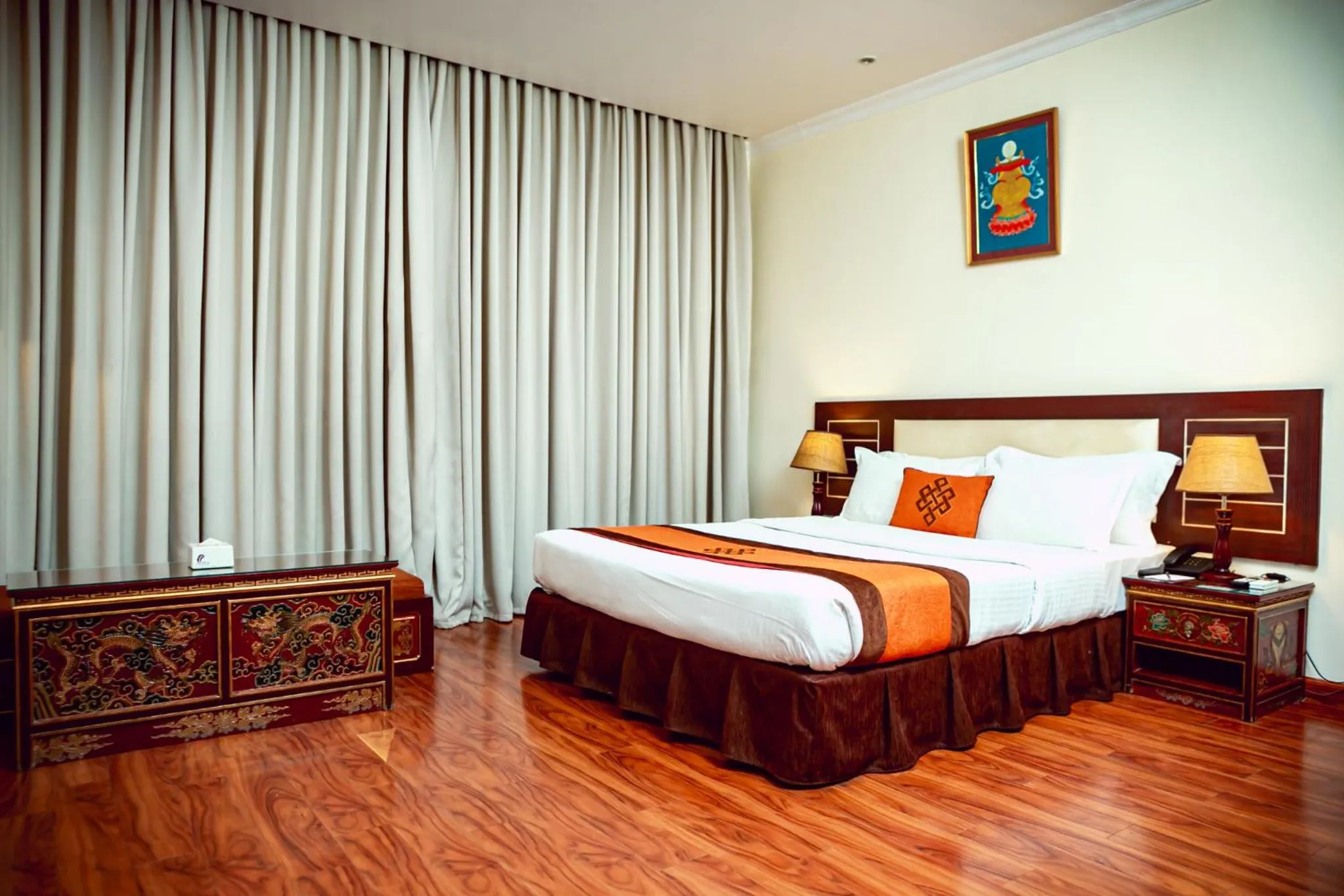 Bedroom, Bed in Vannasut Hotel and Spa