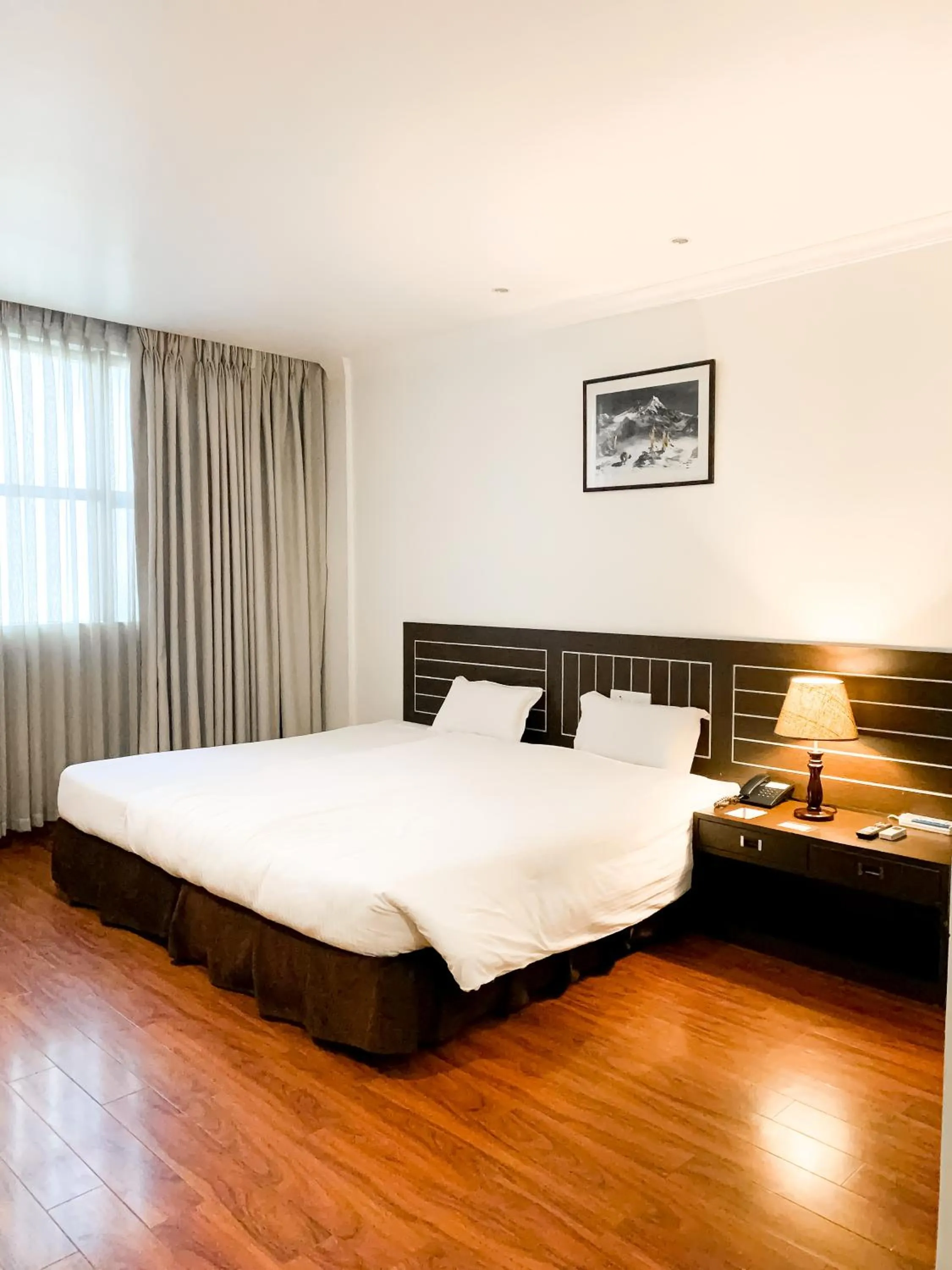 Bed in Vannasut Hotel and Spa