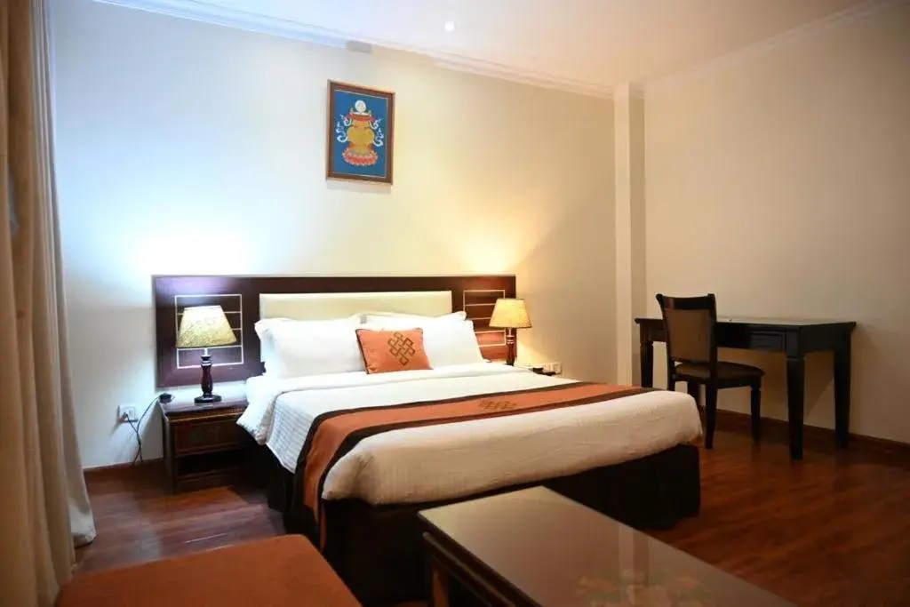 Bed in Vannasut Hotel and Spa Bed in Vannasut Hotel and Spa