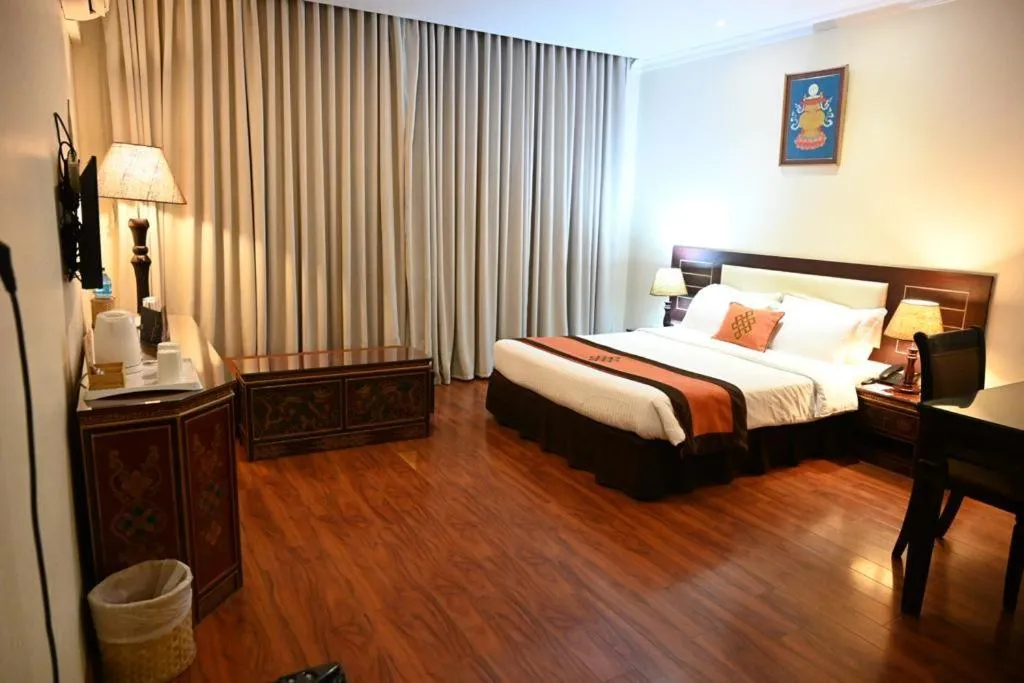 Bed in Vannasut Hotel and Spa