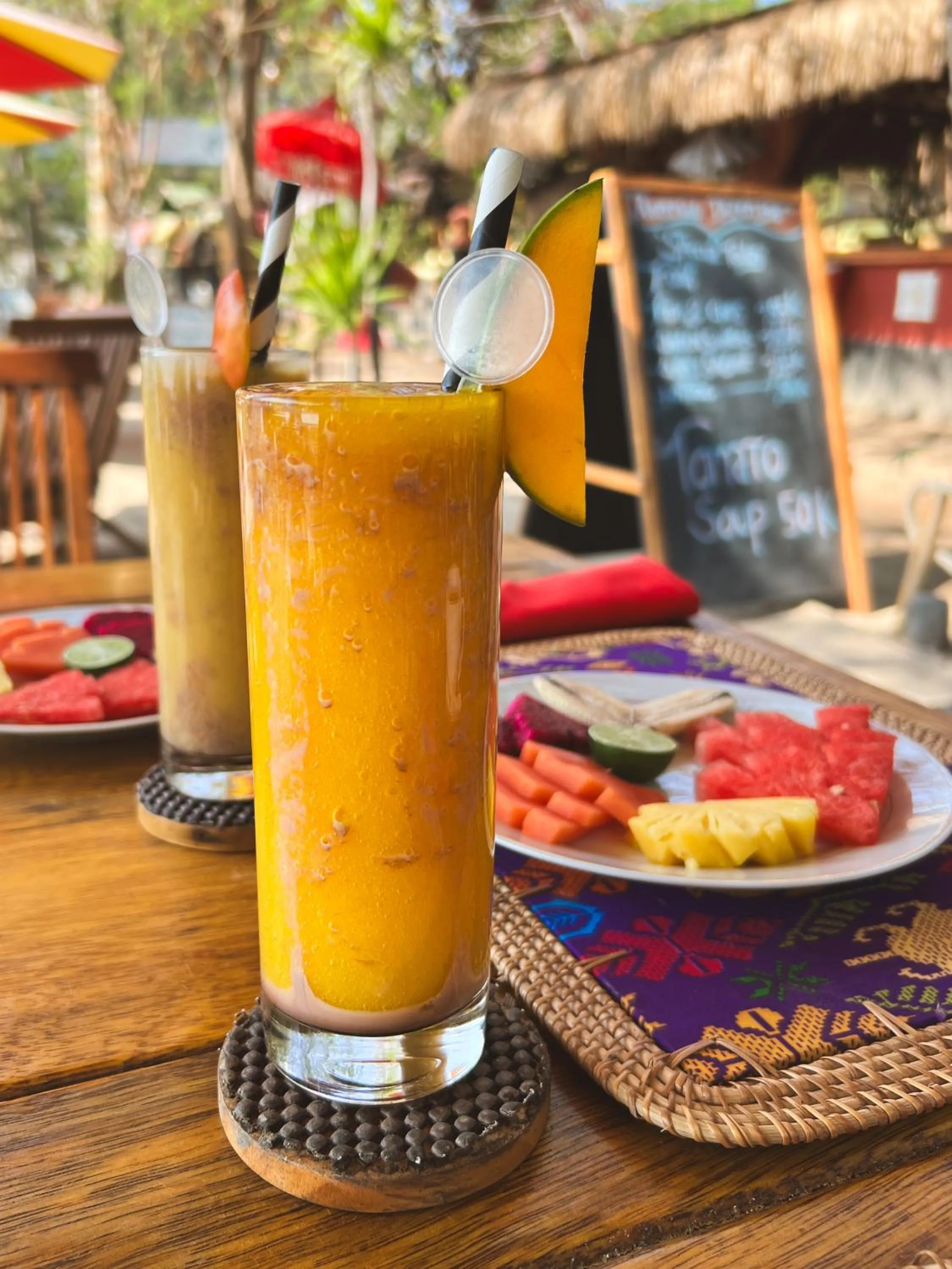 Breakfast in Villa Bulan Madu Gili Air