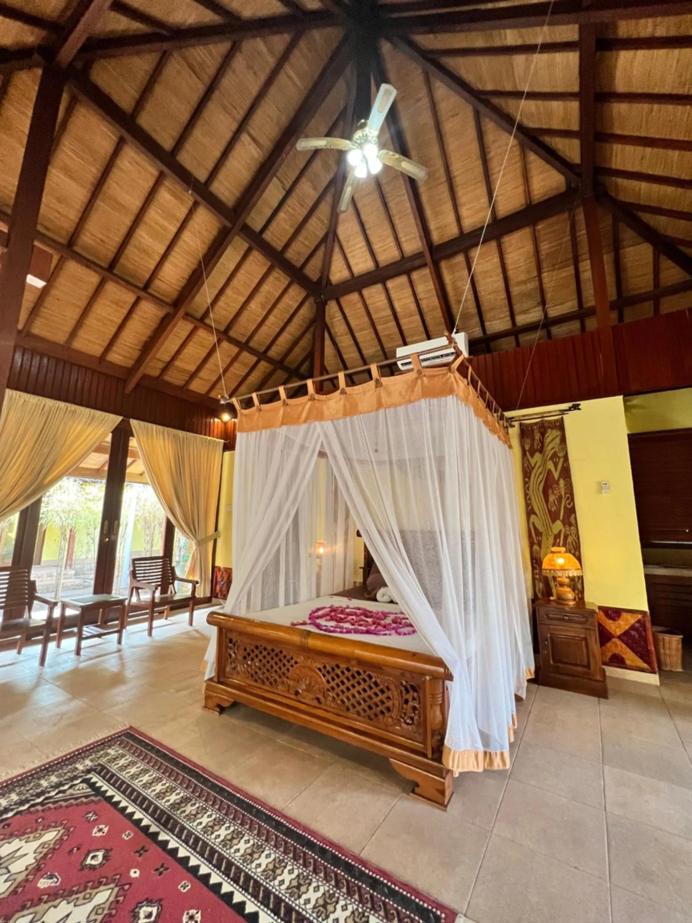 Bedroom in Villa Bulan Madu Gili Air