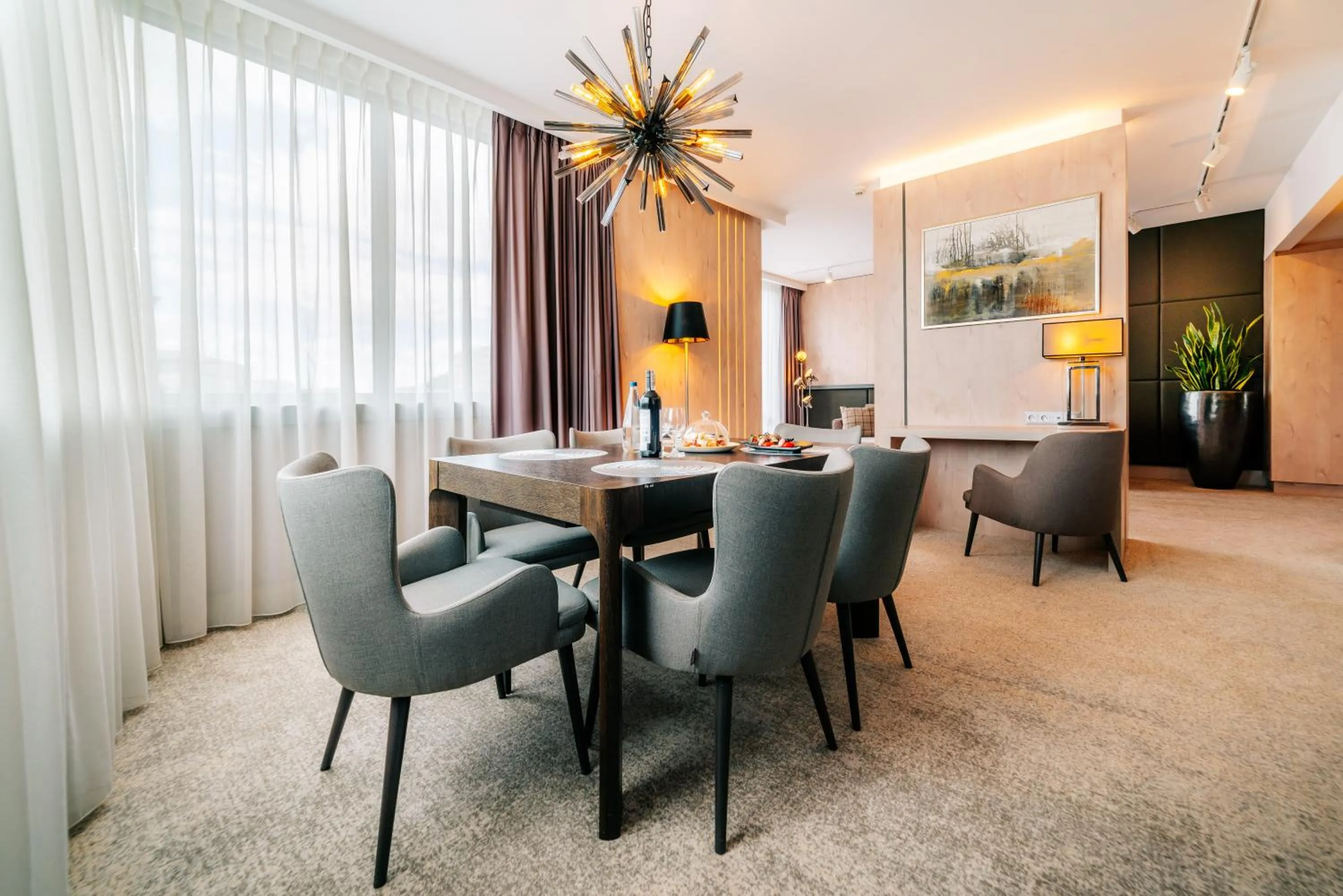 Living room in Radisson Blu Szczecin