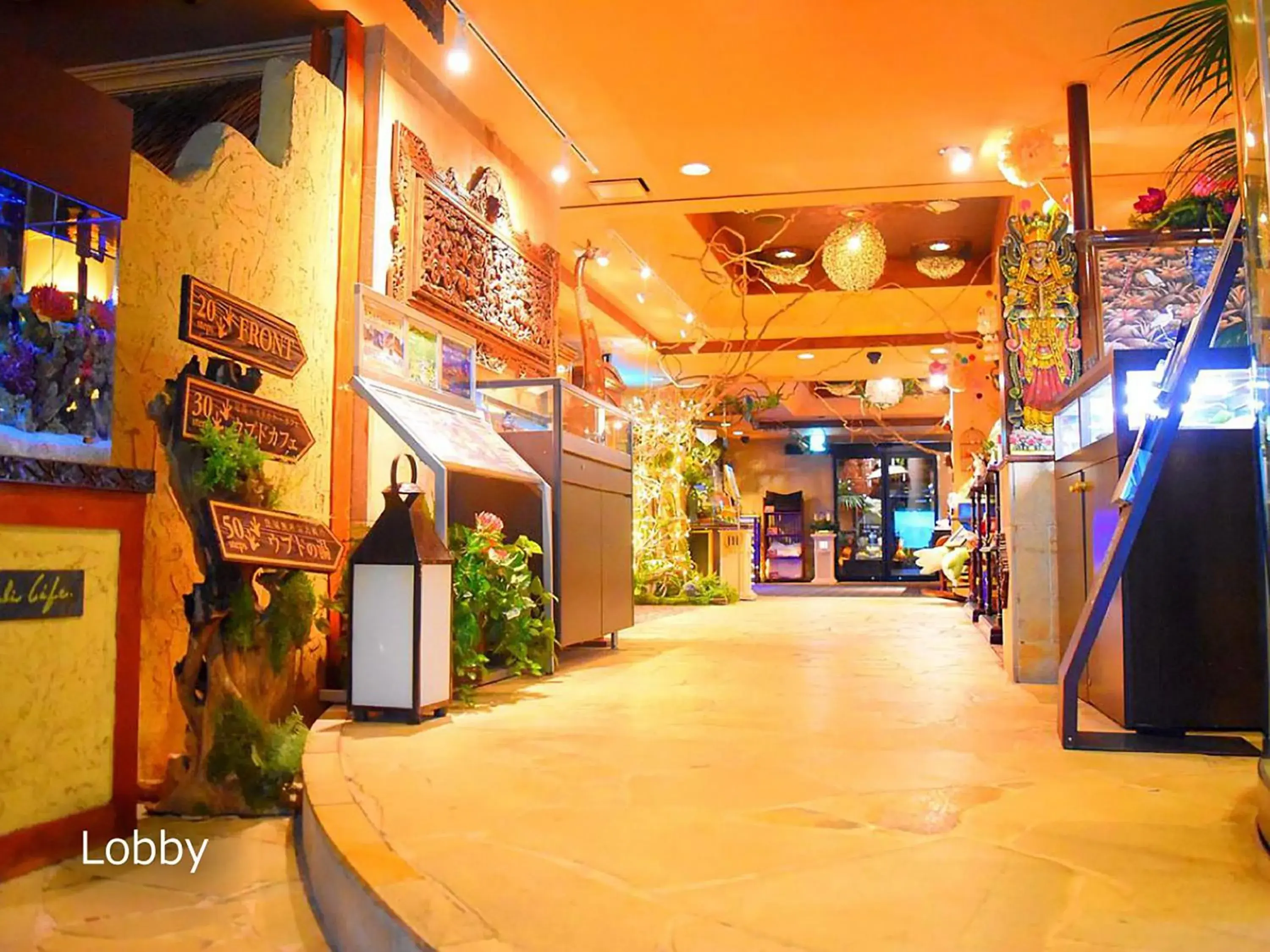 Lobby or reception in Hotel BaliAn Resort Yokohama Kannai - Adult Only Lobby or reception in Hotel BaliAn Resort Yokohama Kannai - Adult Only