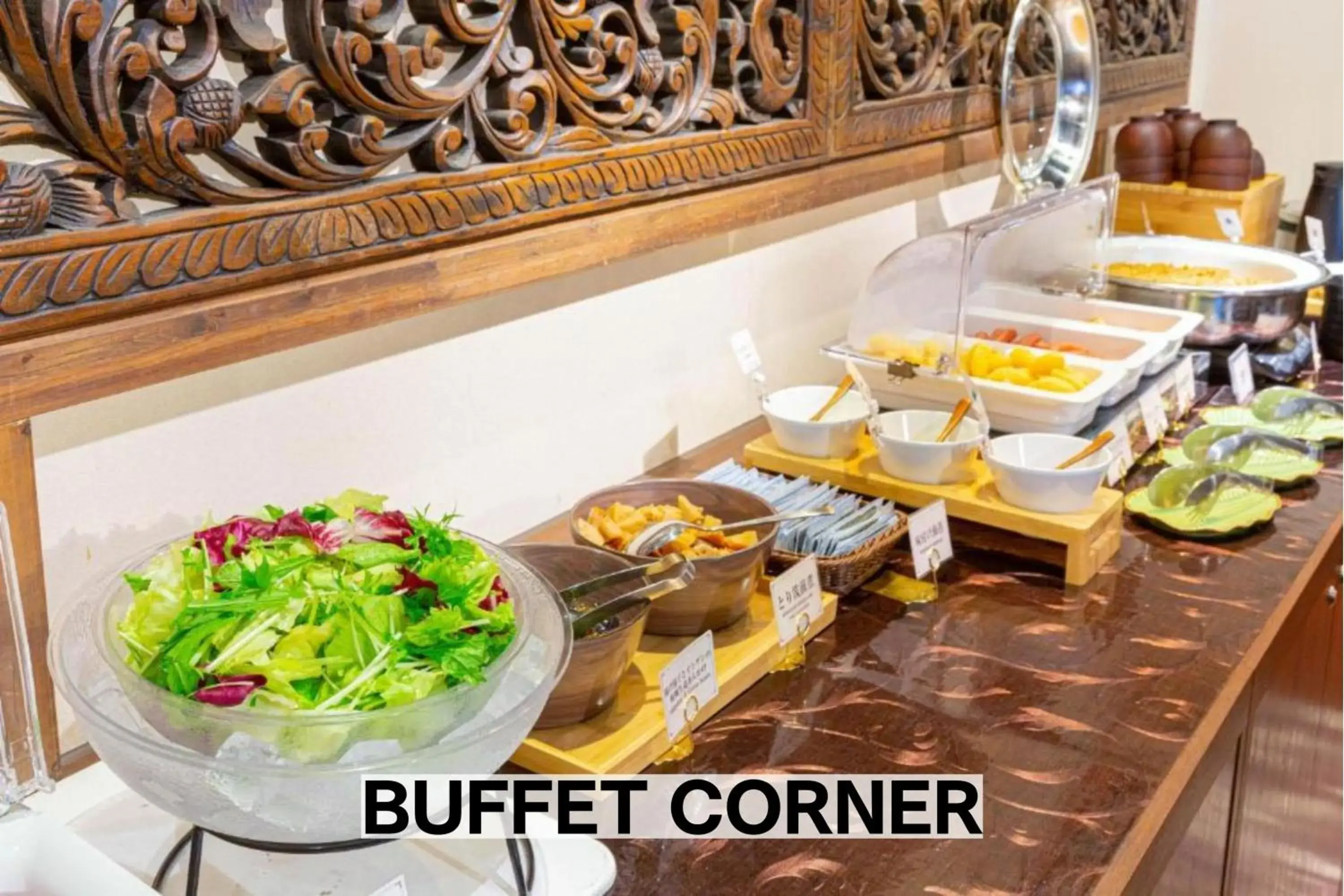Buffet breakfast in BaliAn Resort Chiba-Chuo Buffet breakfast in BaliAn Resort Chiba-Chuo