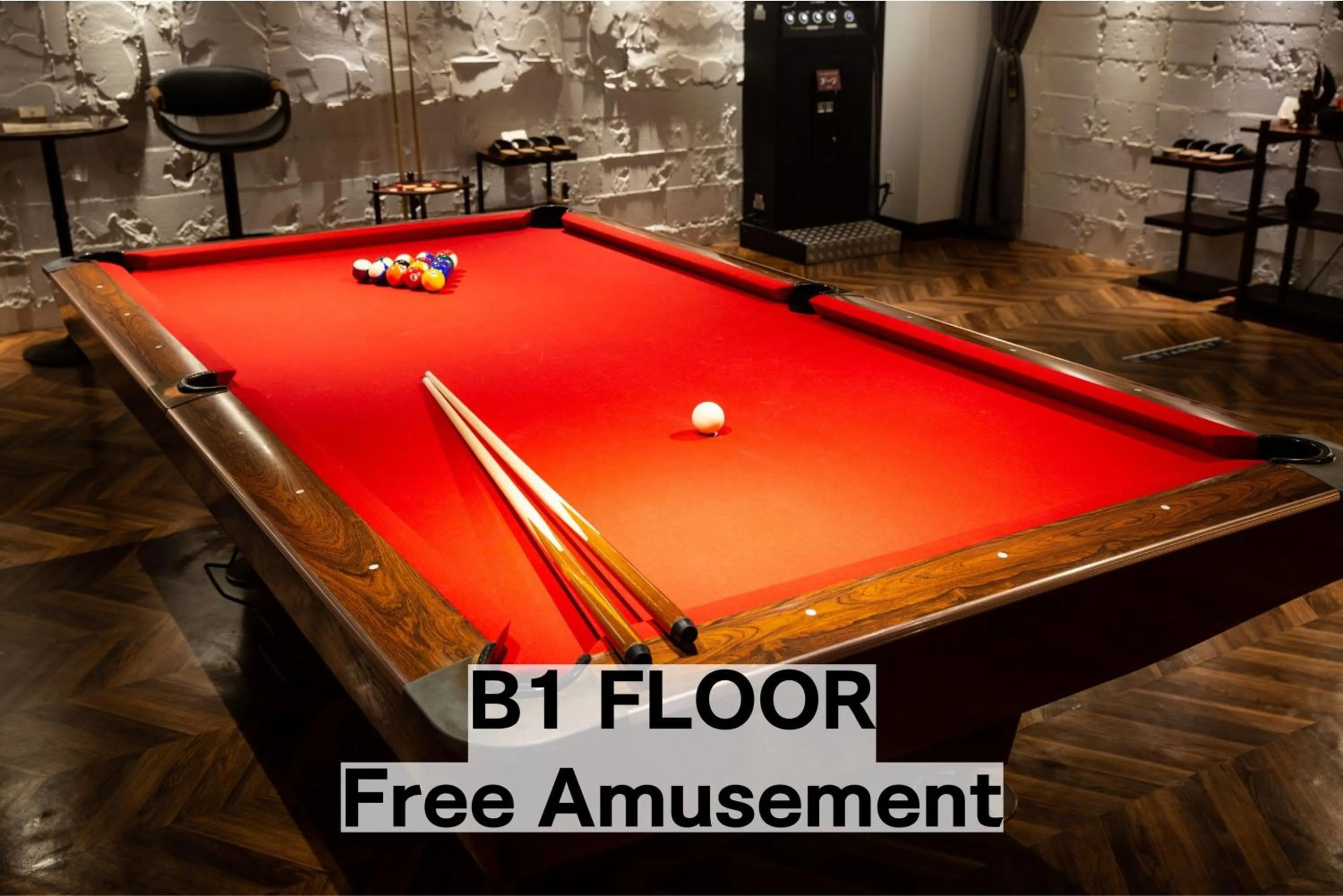 Billiard in Hotel Balian Resort Chiba - Family Kids Group Concept