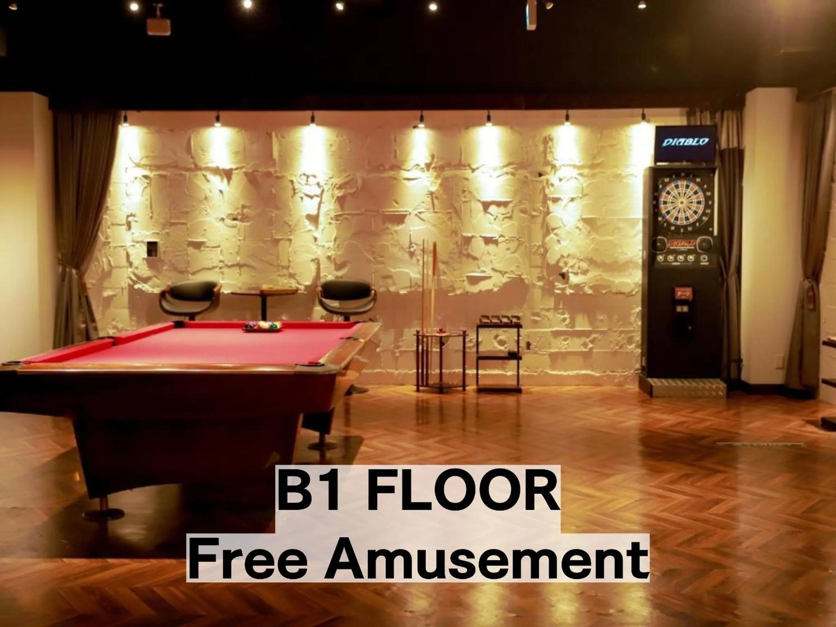 Billiard in Hotel Balian Resort Chiba - Family Kids Group Concept