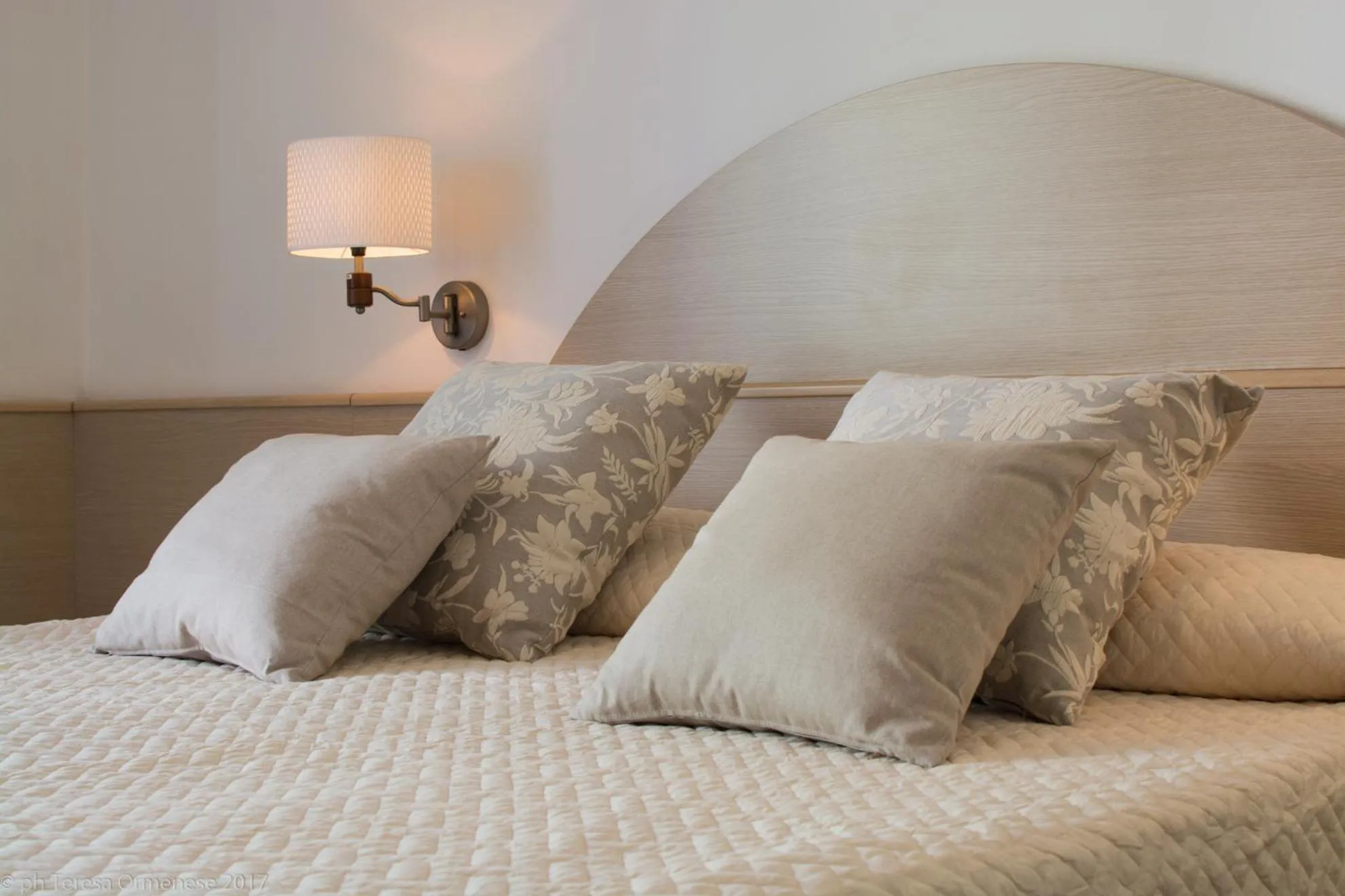 Bed in Hotel Dolomiti