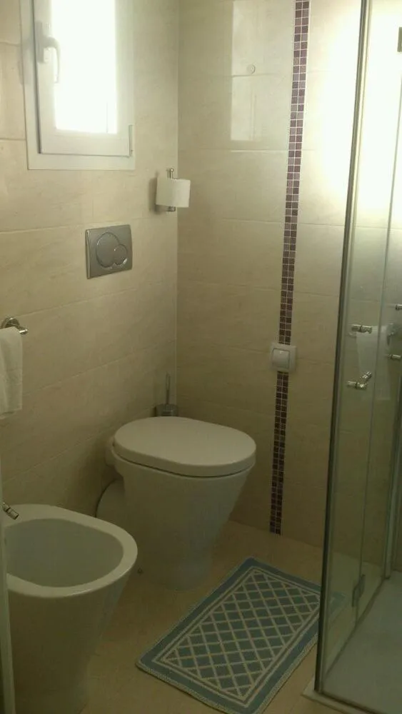 Toilet in Hotel Dolomiti